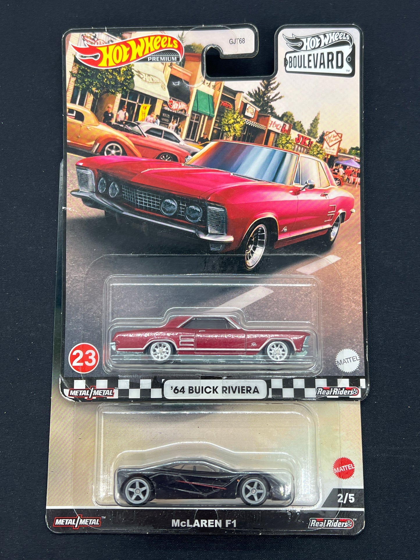 Auction Lot 483: Hot Wheels Lot of 2 '64 Buick Riviera & McLaren F1 Sealed