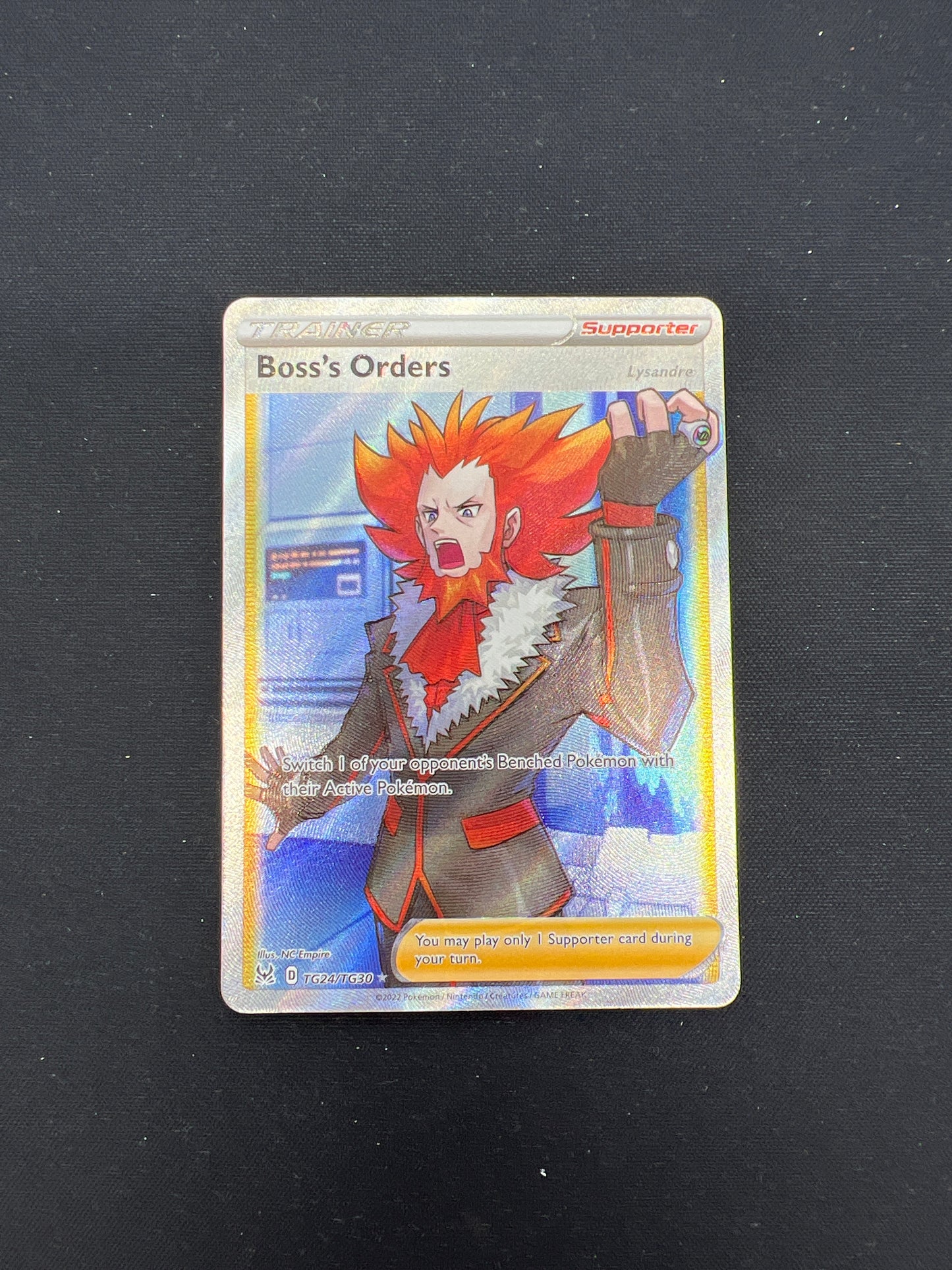 Auction Lot 217: Pokemon Cards Boss's Order Full Art Trainer Gallery Conditions Vary