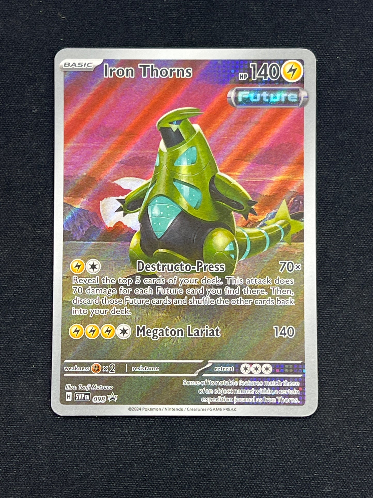 Auction Lot 405: Pokemon Cards Iron Thorns Temporal Forces ETB Promo Condition Vary