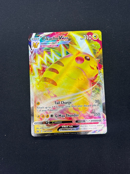 Auction Lot 341: Pikachu VMAX Pokemon SWSH Promo Card Conditions Vary