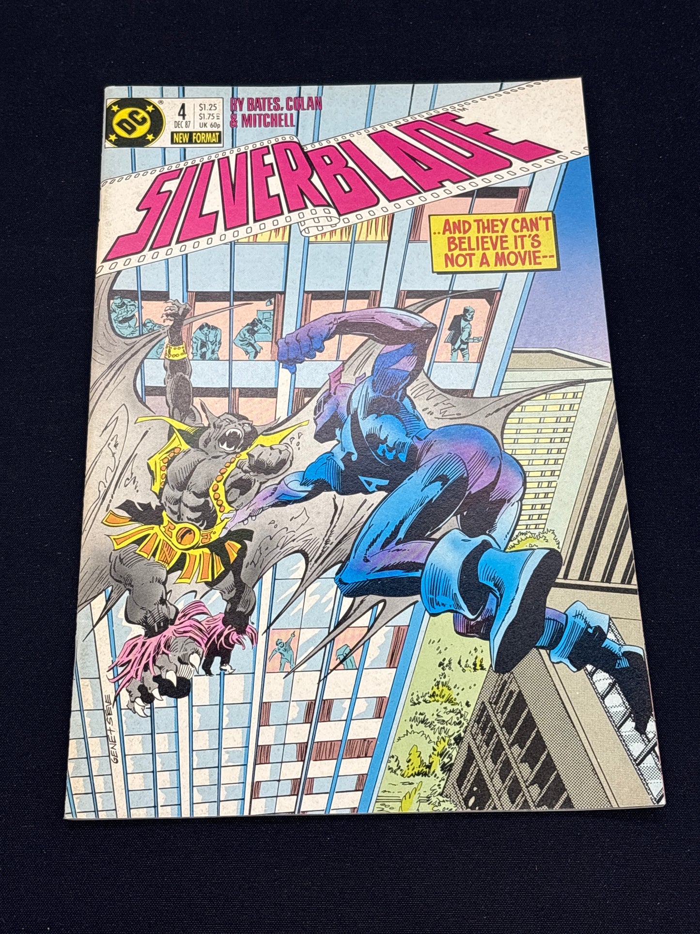 Auction Lot 66: DC Comics Silverblade Issue 4 December 1987 Comic Book