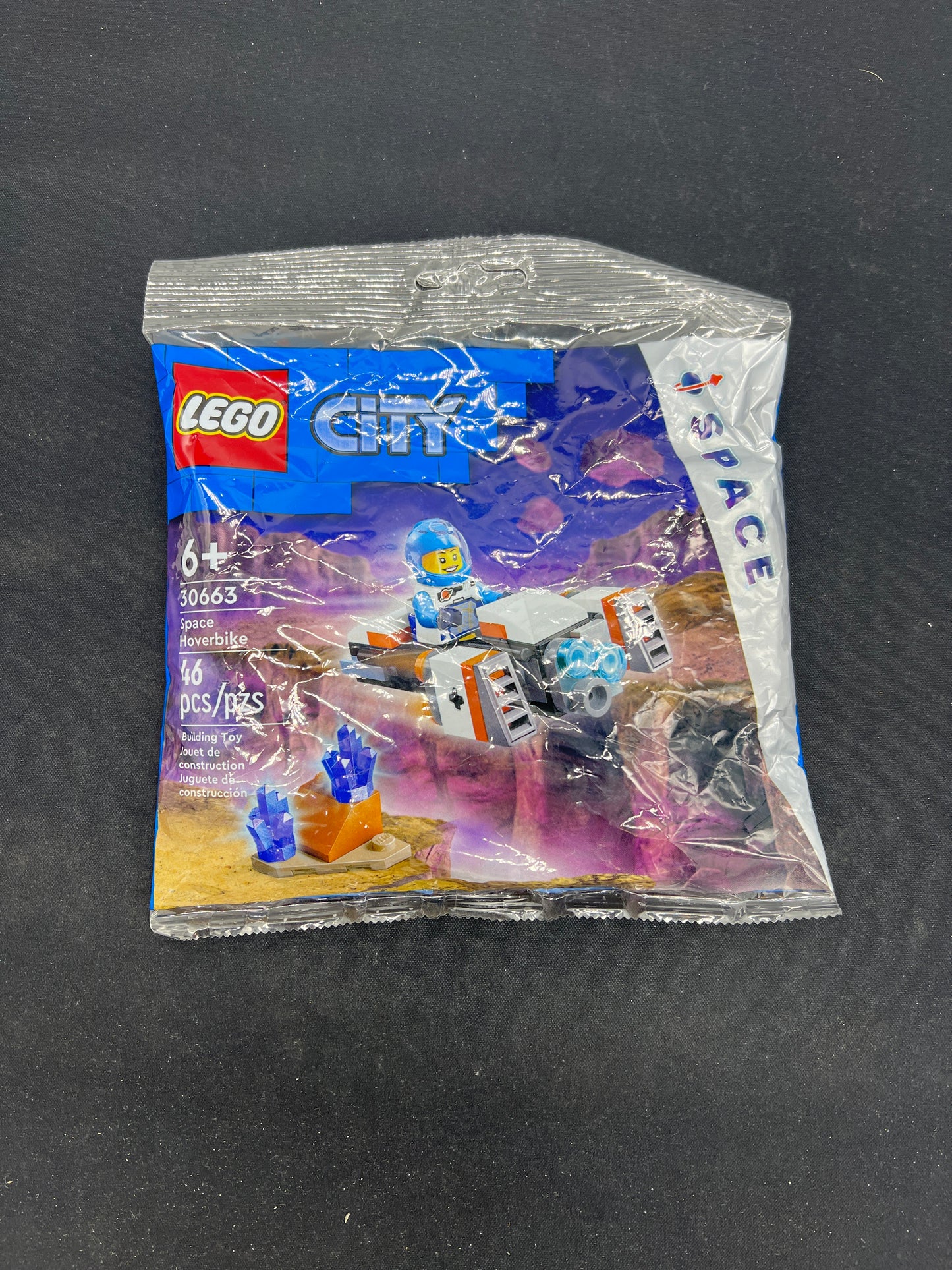 Auction Lot 108: Lego City Polybag Space Hoverbike