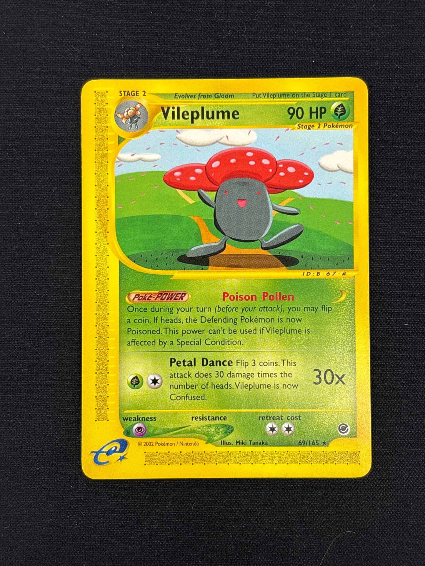 Auction Lot 29: Pokemon Card Vileplume Expedition Conditions Vary