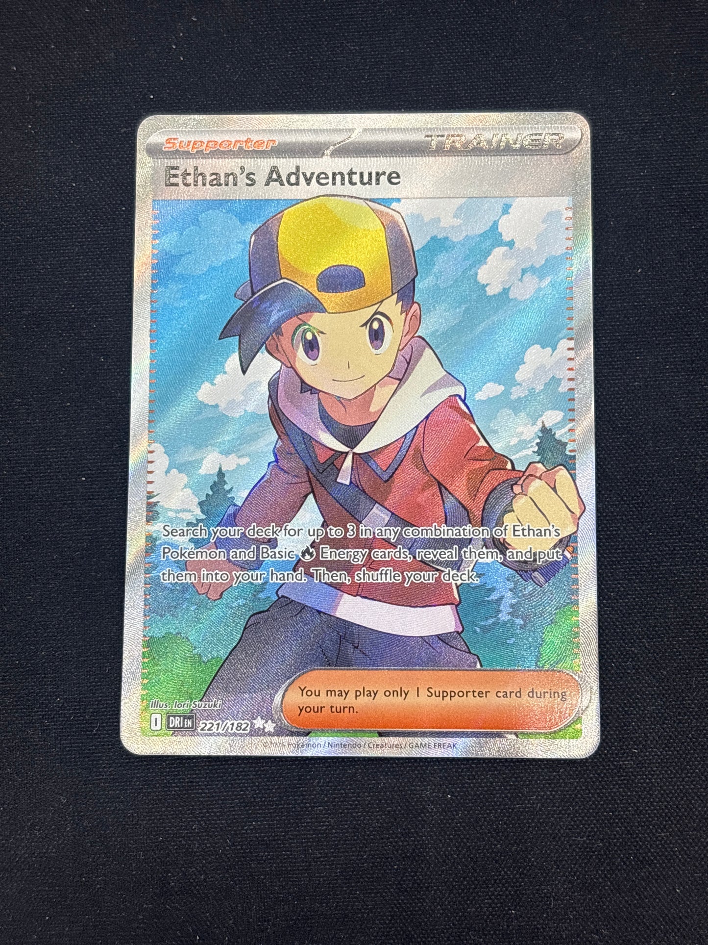 Auction Lot 392: Pokemon Cards Ethan's Adventure Full Art Condition Vary