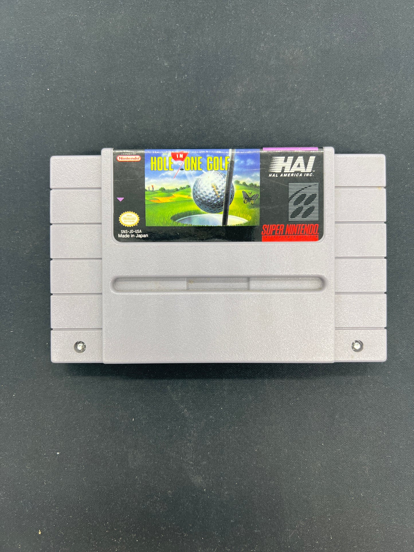Auction Lot 115: Nintendo SNES Video Game Hole in one Golf Loose