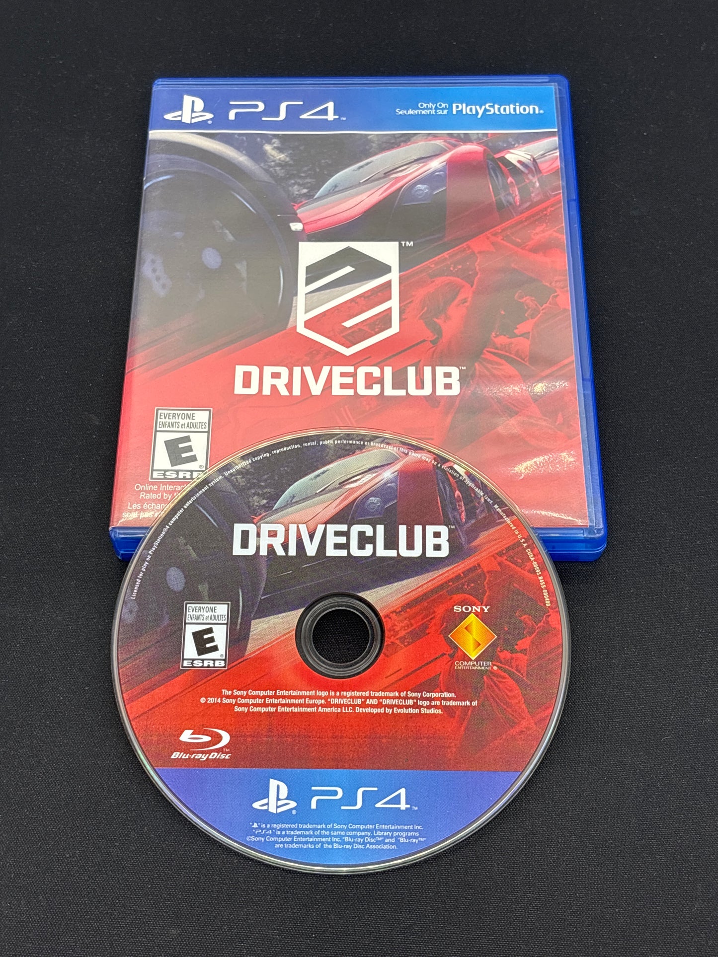Auction Lot 85: PlayStation 4 Video Game Driveclub