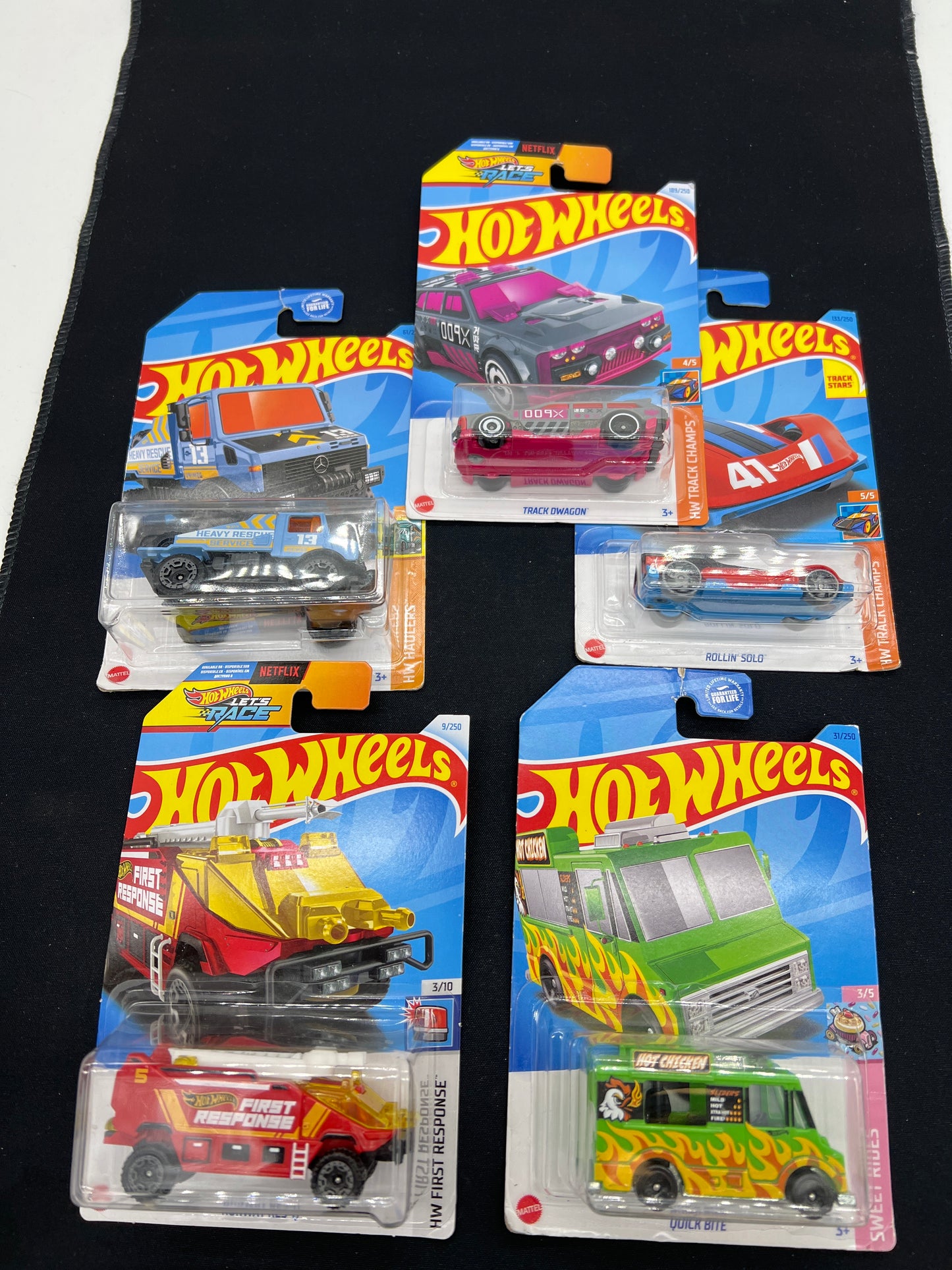 Auction Lot 272: Hot Wheels Lot of 5 Assorted Sealed Lot 2