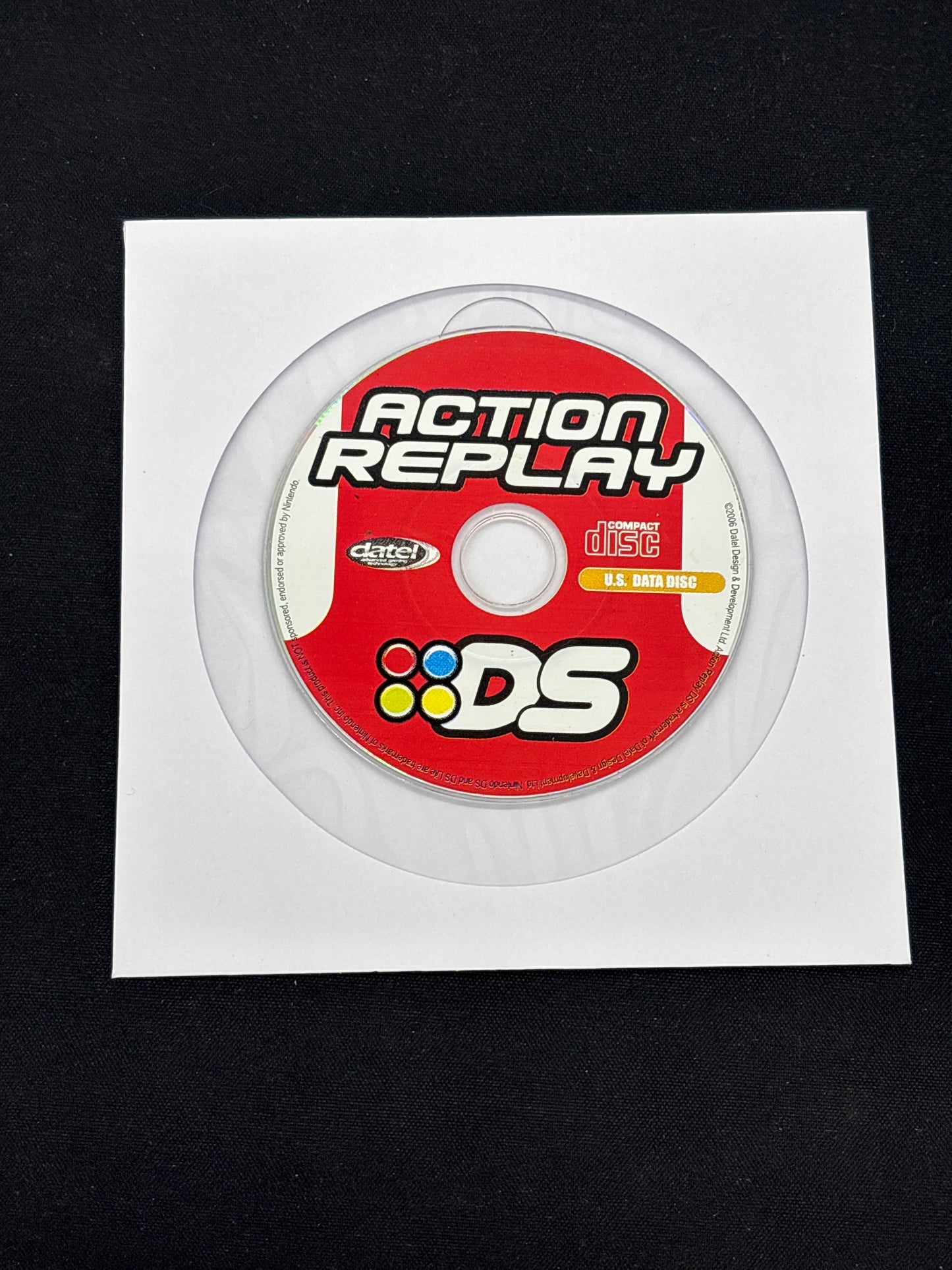 Auction Lot 164: Action Replay Disc for Nintendo DS