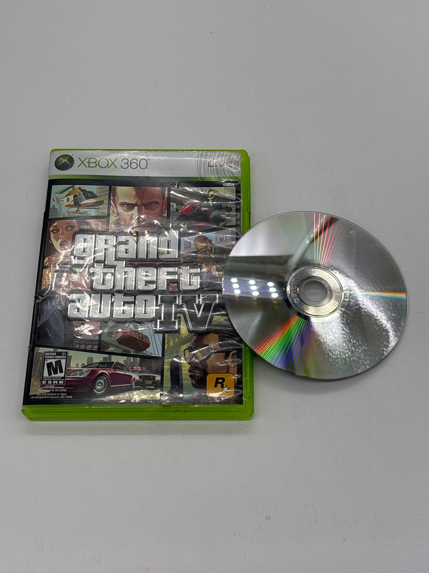 Auction Lot 135: GTA IV Video Game XBOX 360