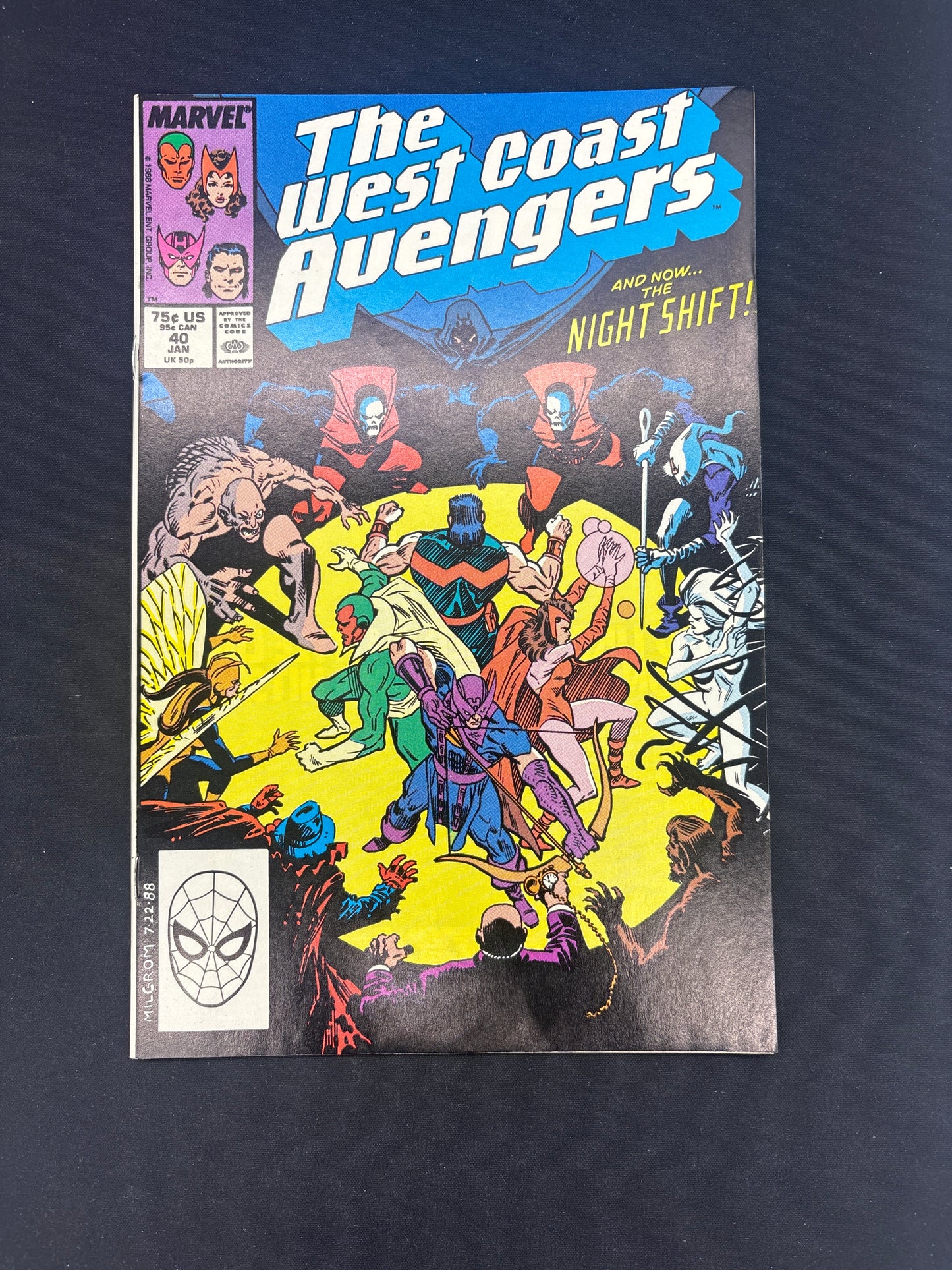 Auction Lot 233: Marvel The West Coast Avengers Issue 40