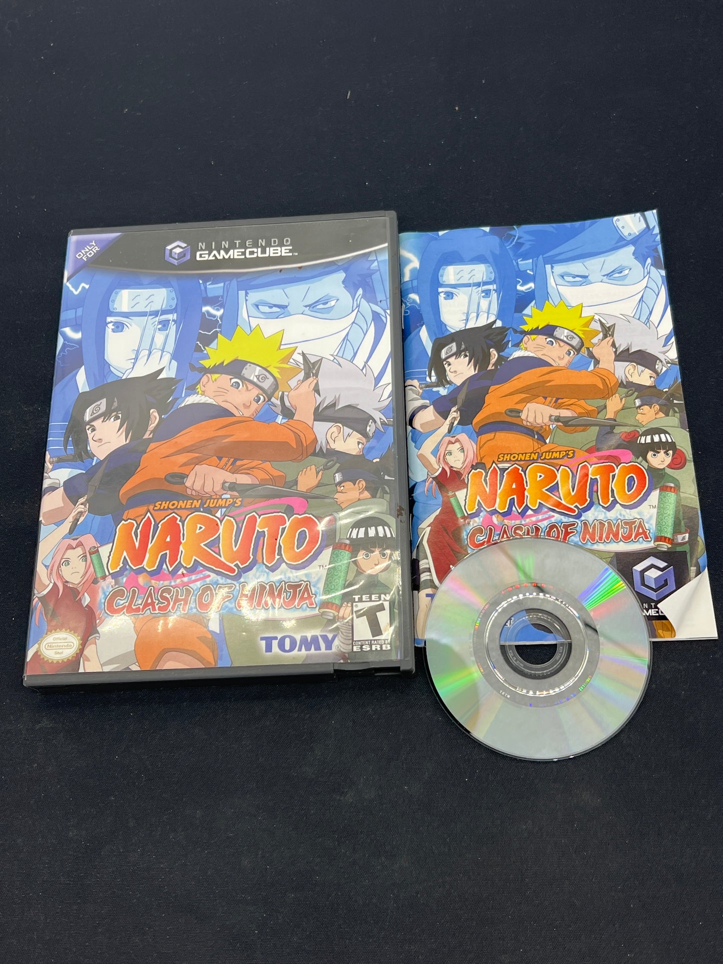 Auction Lot 202: Nintendo Gamecube Naruto Clash Of Ninja CIB