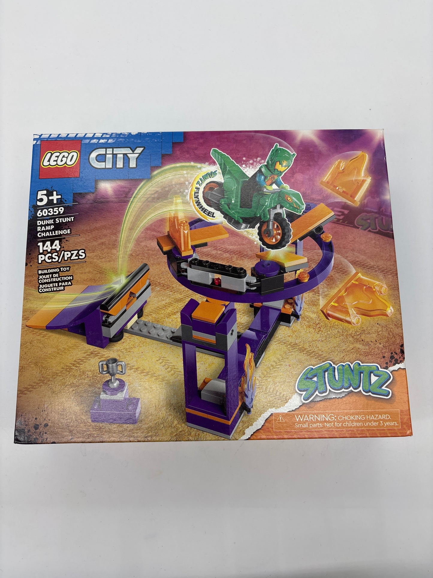 Auction Lot 123: Lego City Dunk Stunt Ramp Challenge
