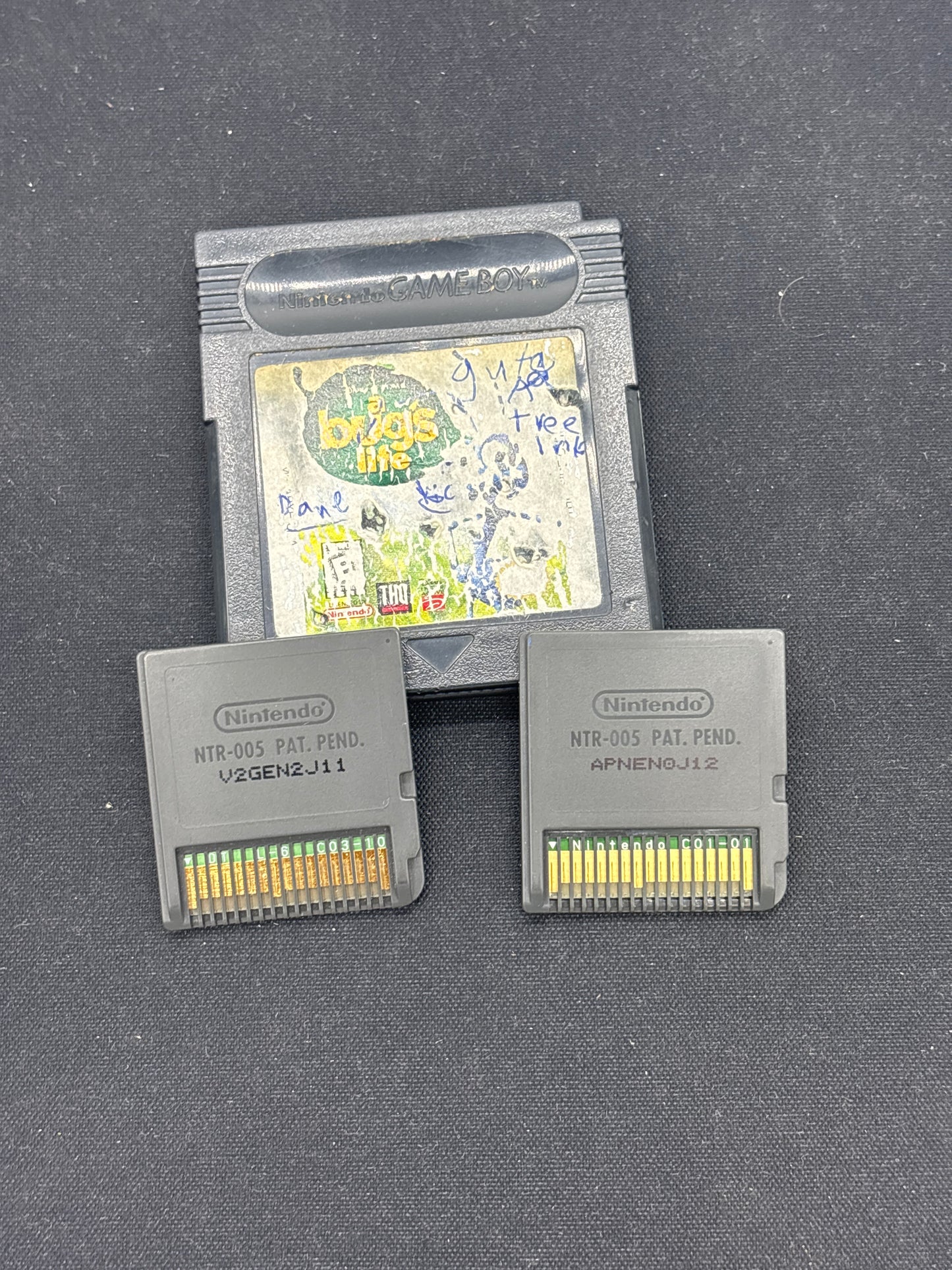 Auction Lot 348: Nintendo DS & Gameboy Lot of 3 Cartridge