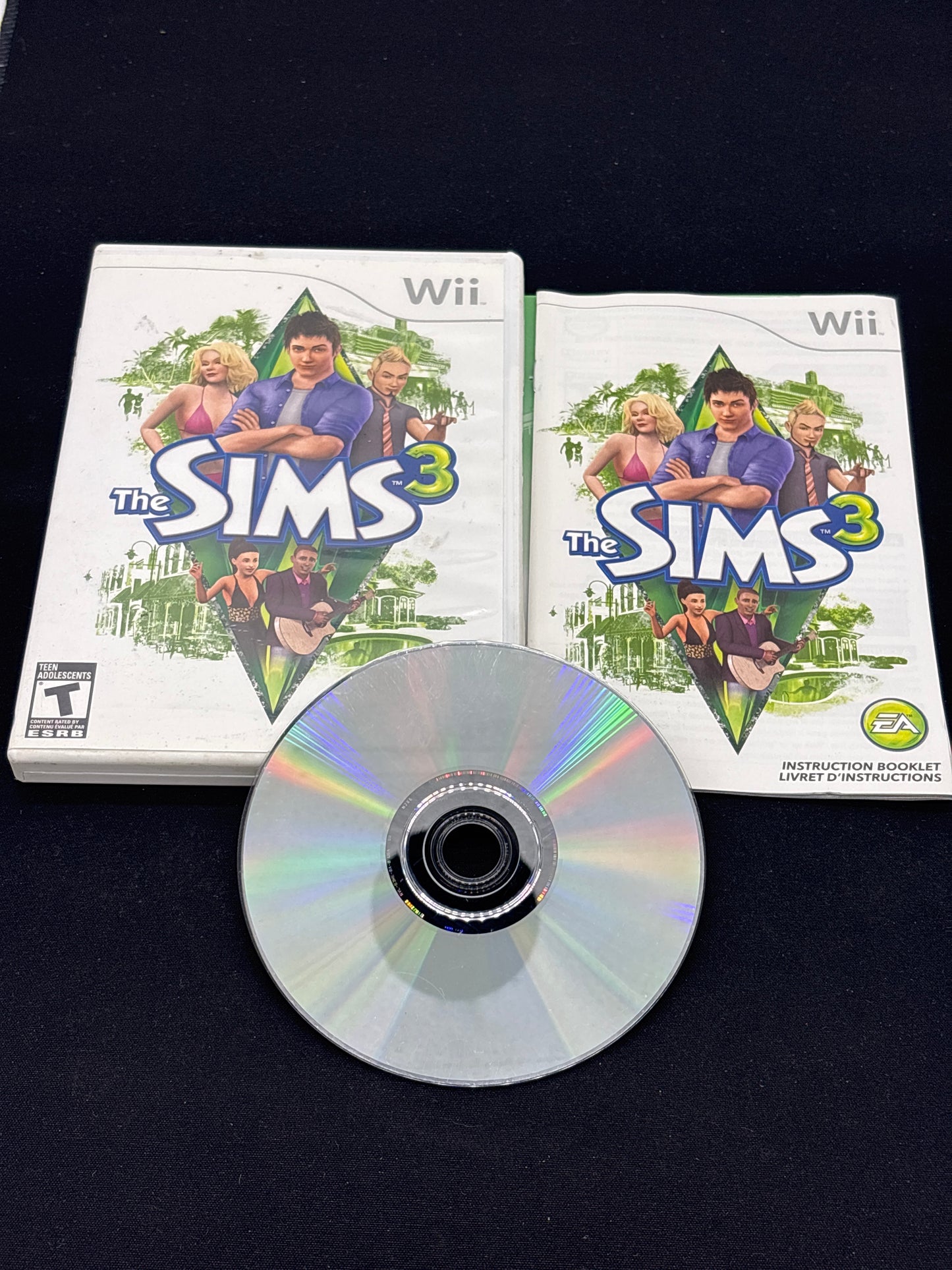 Auction Lot 125: Nintendo Wii The Sims 3 CIB