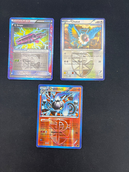 Auction Lot 488: Pokemon Cards Mid Era Plasma Era Lot Conditions Vary
