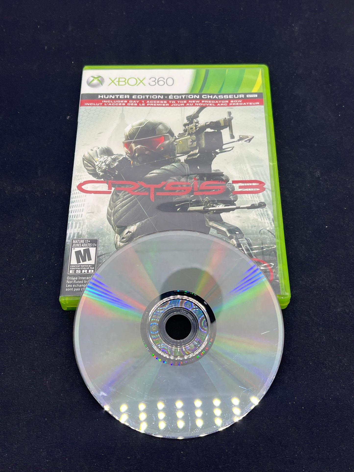 Auction Lot 109: XBOX 360 Video Game Crysis 3