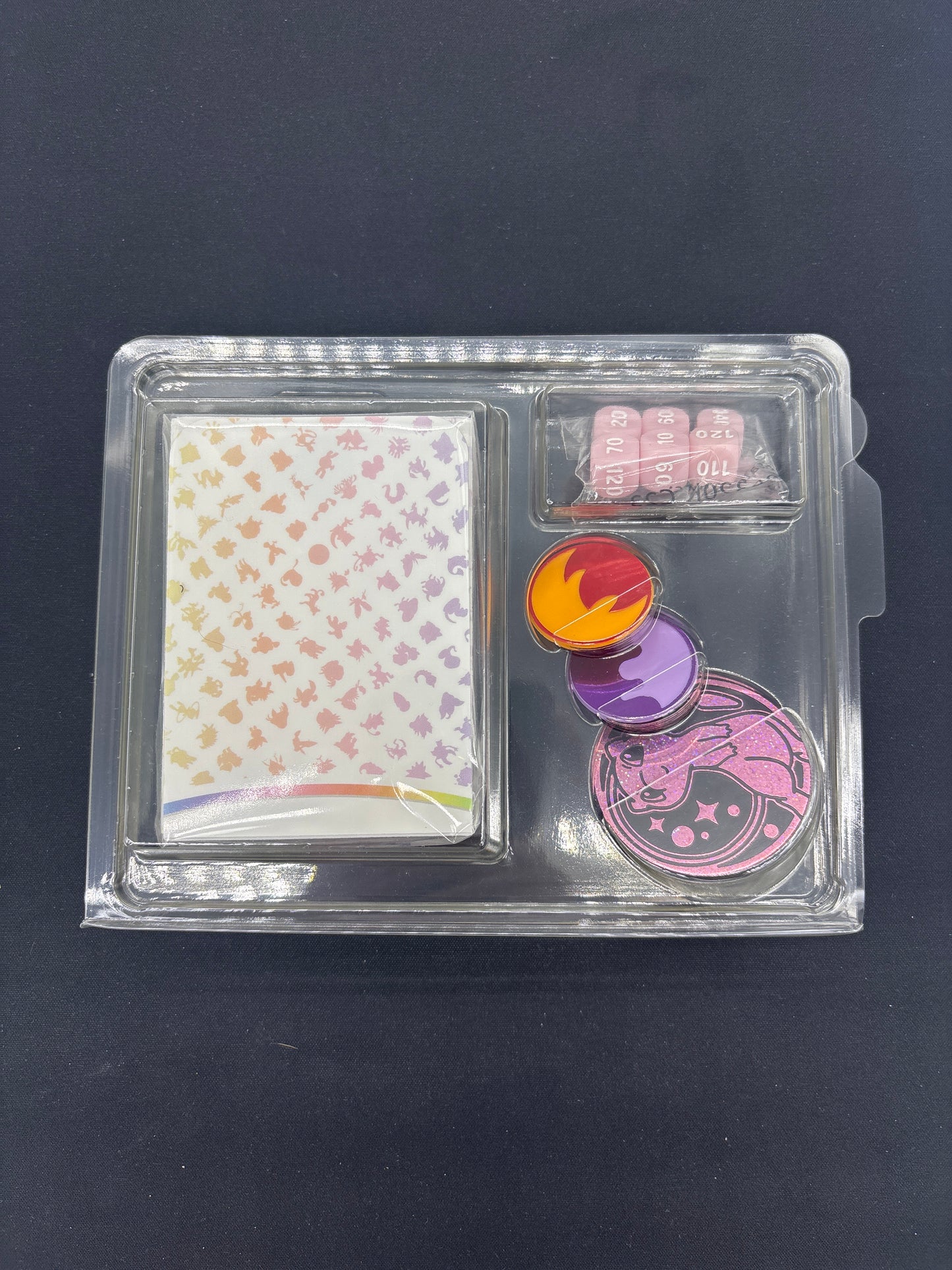 Auction Lot 95: Pokemon 151 UPC Deck Box Coins and Dice Accessories