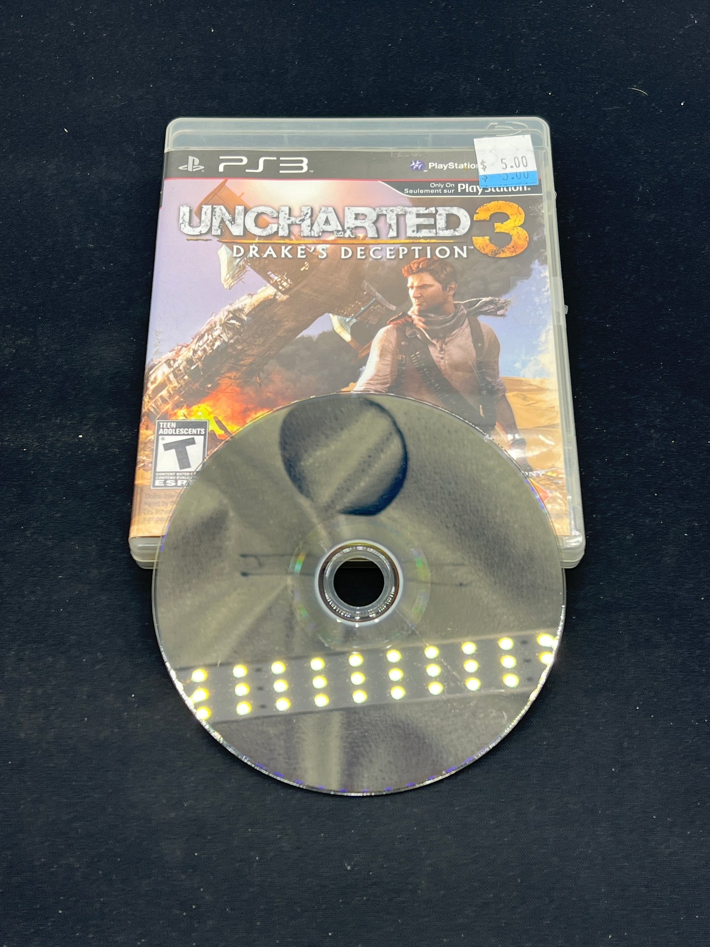 Auction Lot 56: PlayStation 3 Video Game Uncharted 3