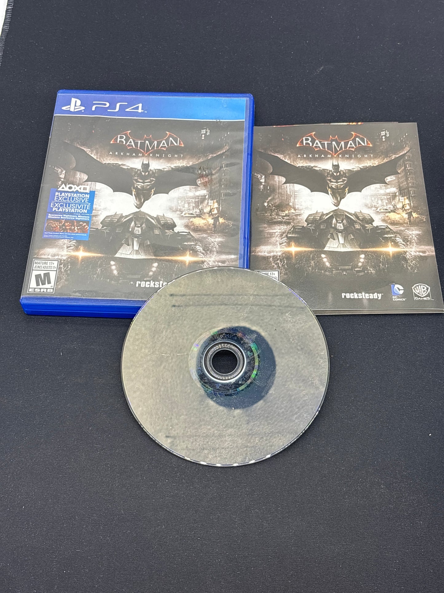 Auction Lot 19: PlayStation 4 Video Game Batman Arkham Knight CIB