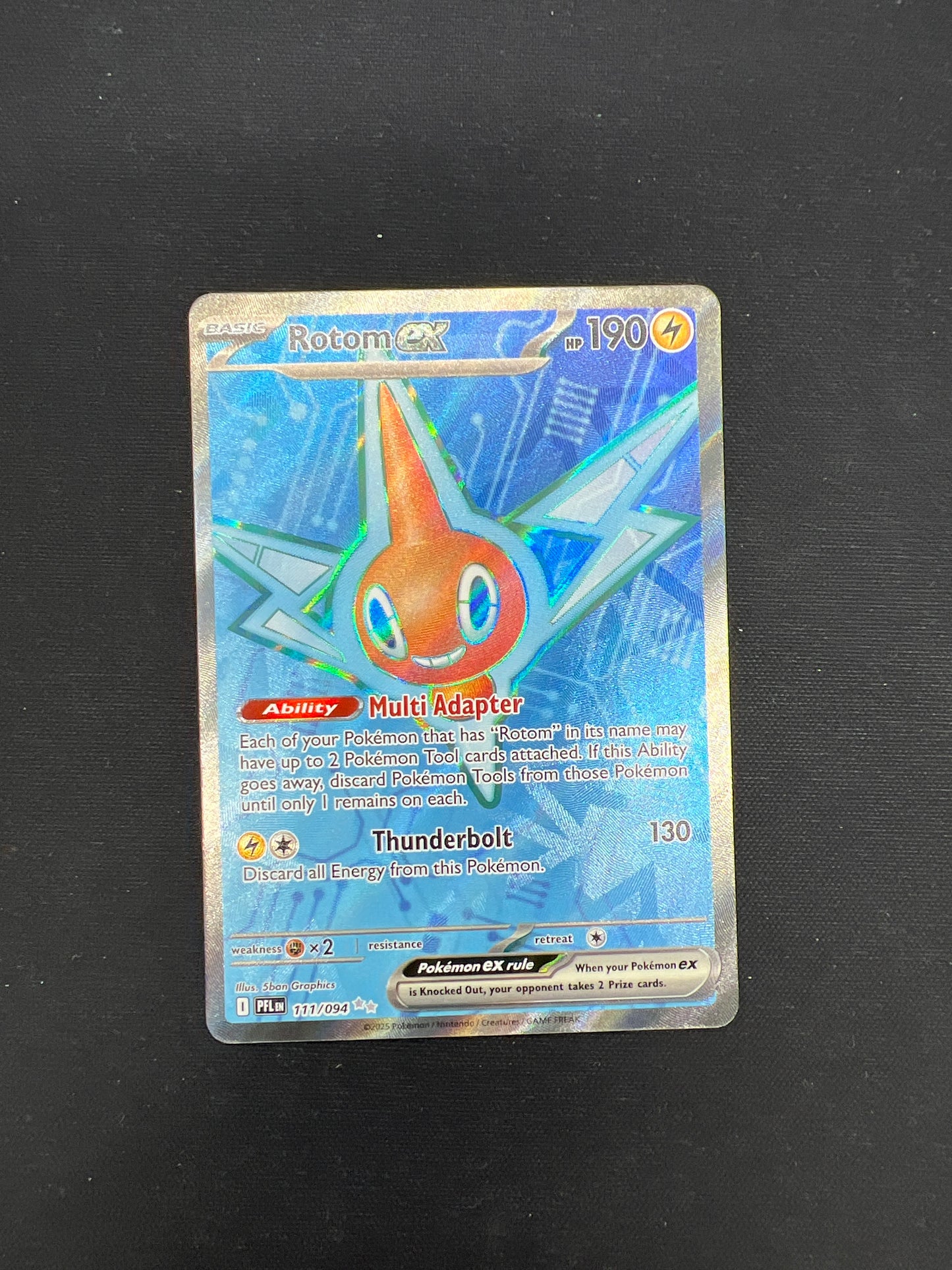 Auction Lot 274: Pokemon Cards Rotom EX Full Art Condition Vary