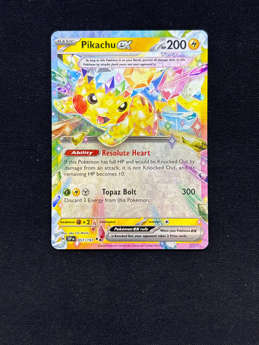 Auction Lot 327: Pikachu EX Pokemon Card Conditons Vary