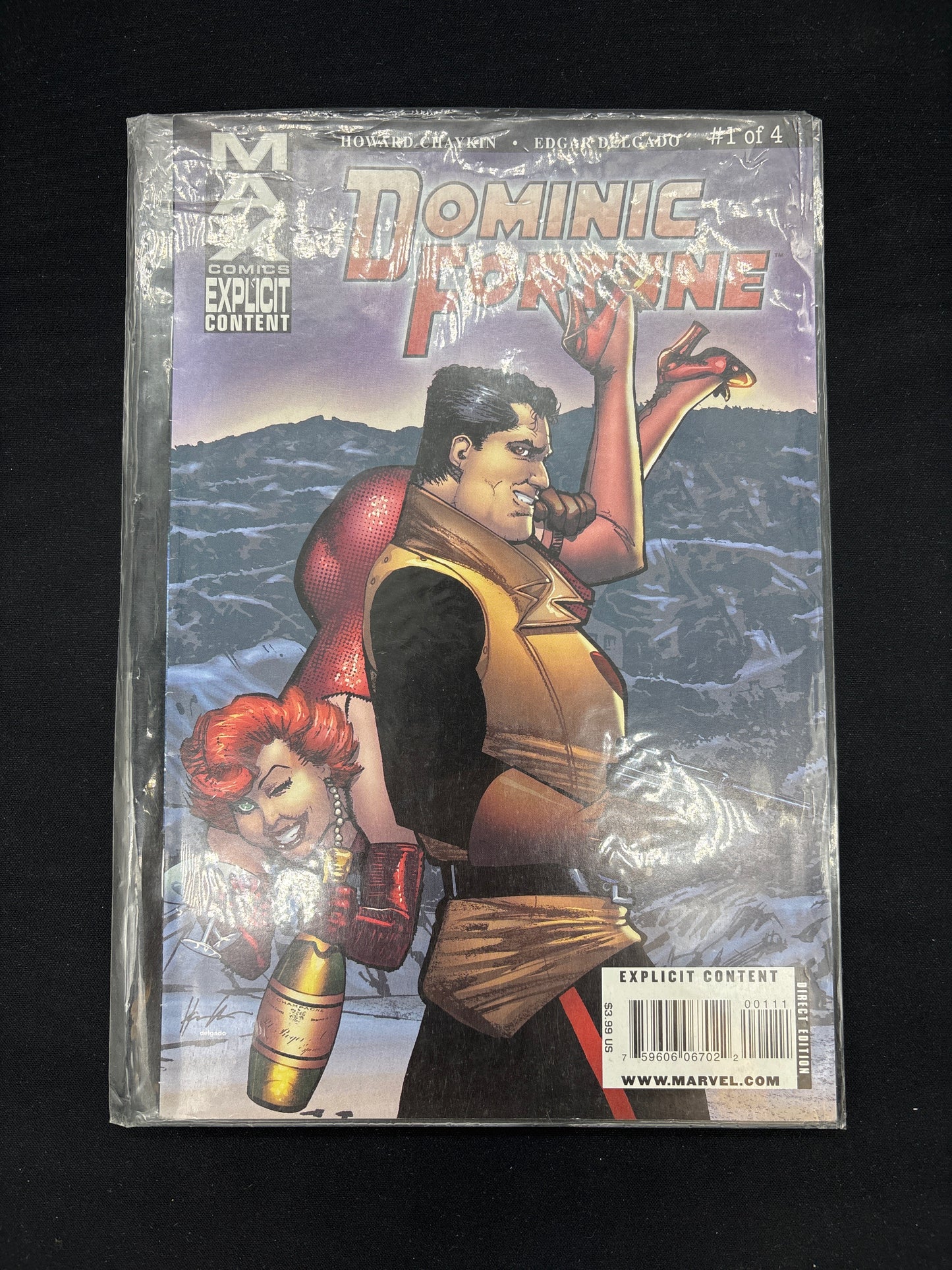 Auction Lot 132: Max Comics Dominic Fortune Issue 1 Comic Book