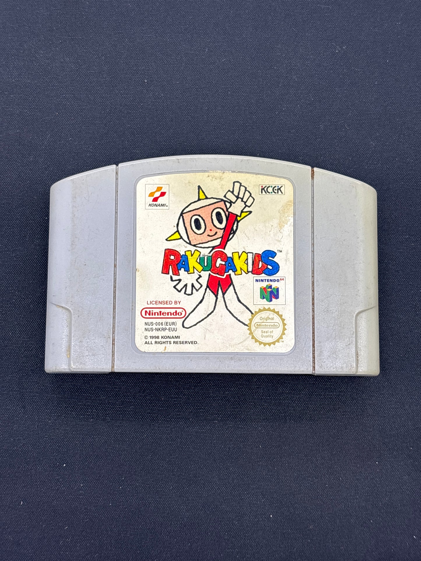 Auction Lot 22: Rakugakids Video Game Nintendo N64 Video Game Loose