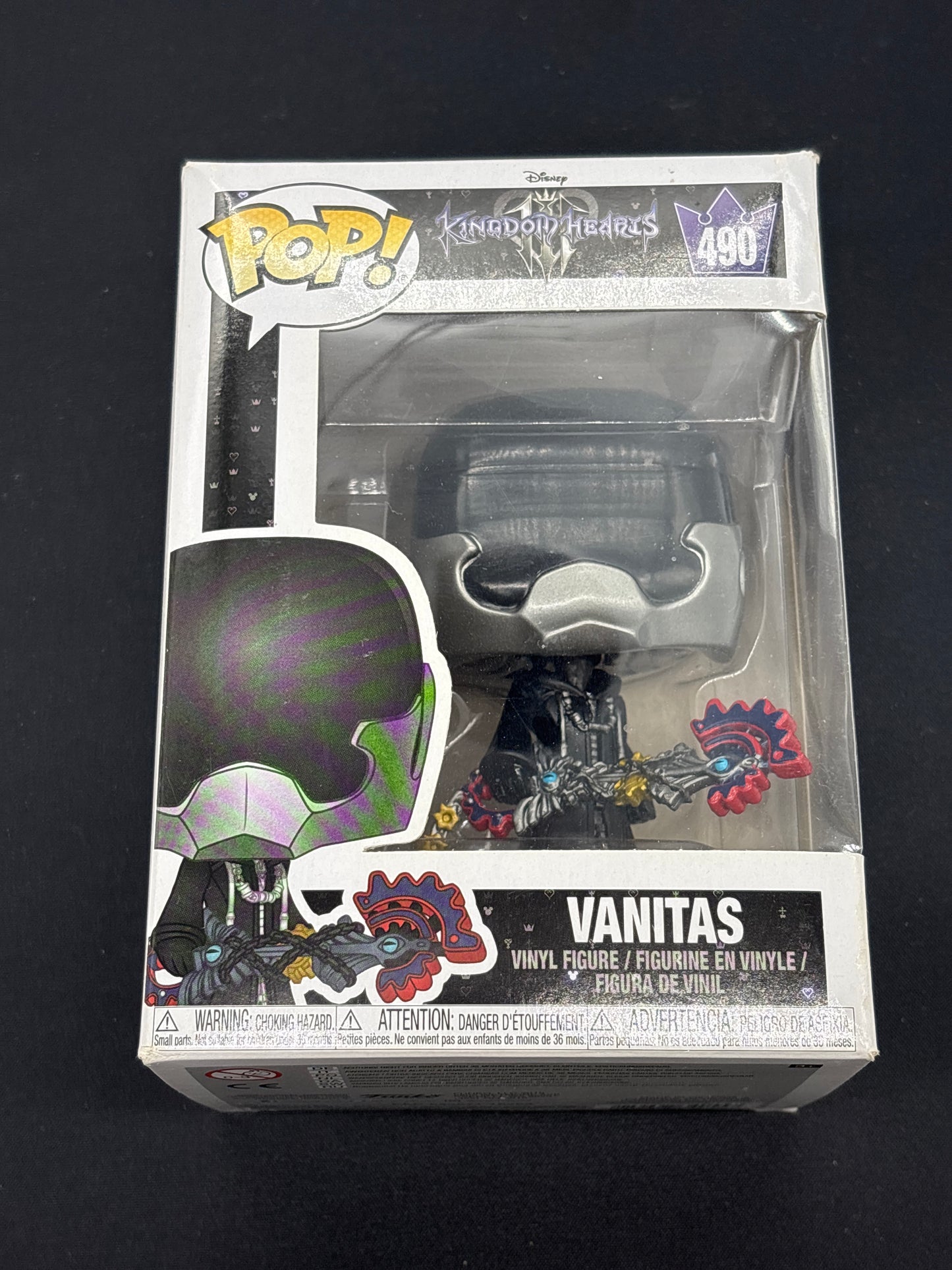 Auction Lot 280: Funko Pop Vanitas Kingdom Hearts 3 - 490 Figure