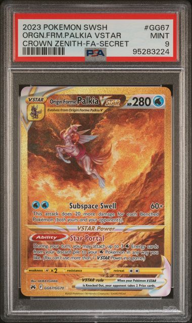 Origin Forme Palkia VStar FA PSA 9