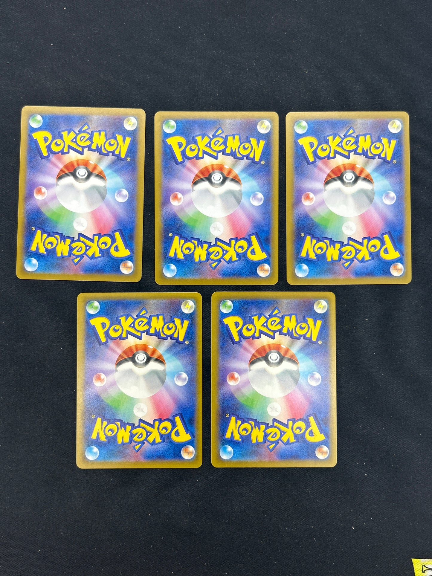 Auction Lot 440: Pokemon Cards Lot of 5 Assorted Japanese SV 151 Pokeball Pattern Conditions Vary