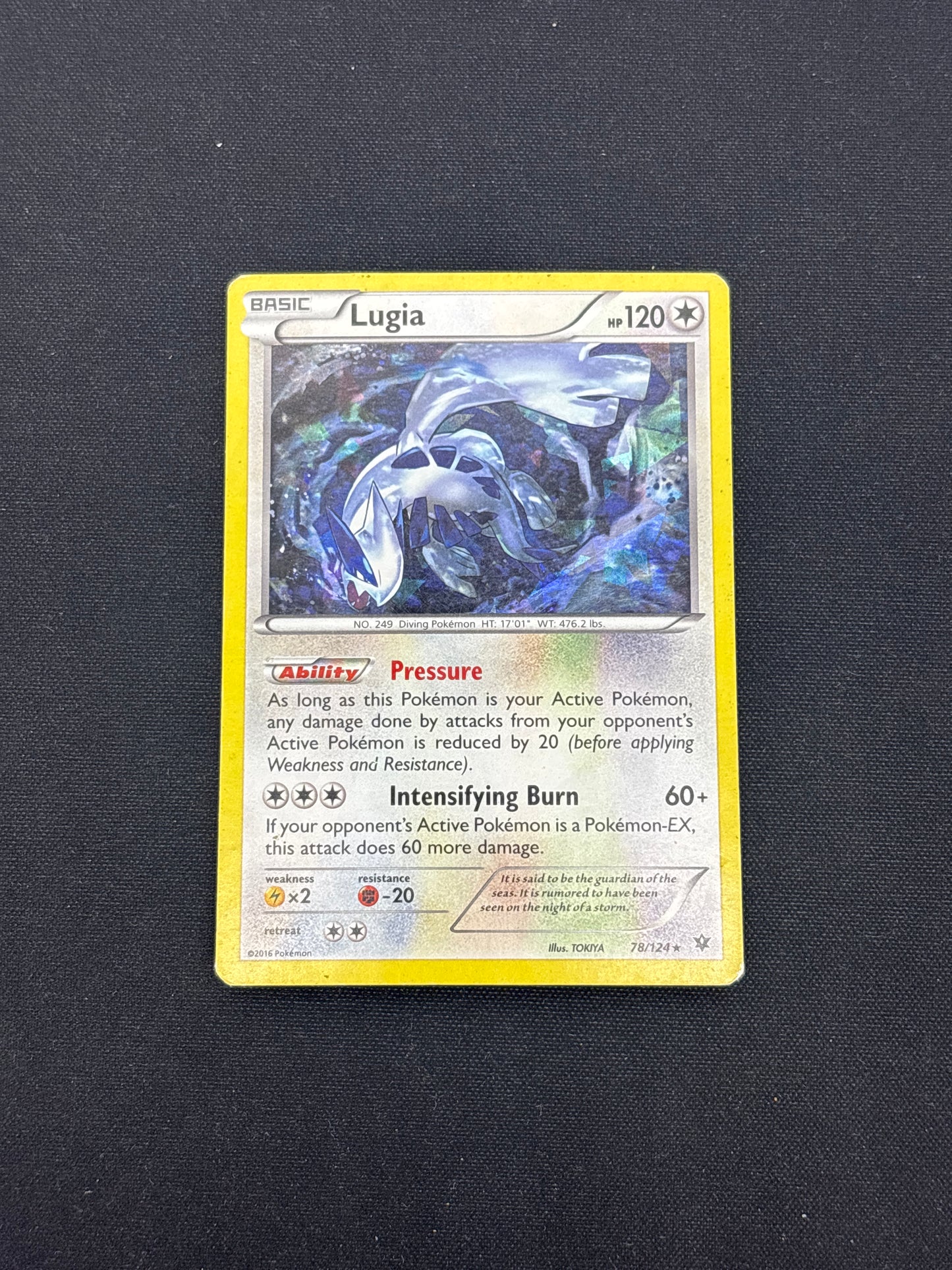 Auction Lot 442: Pokemon Cards Lugia Cracked Ice Holo Condition Vary