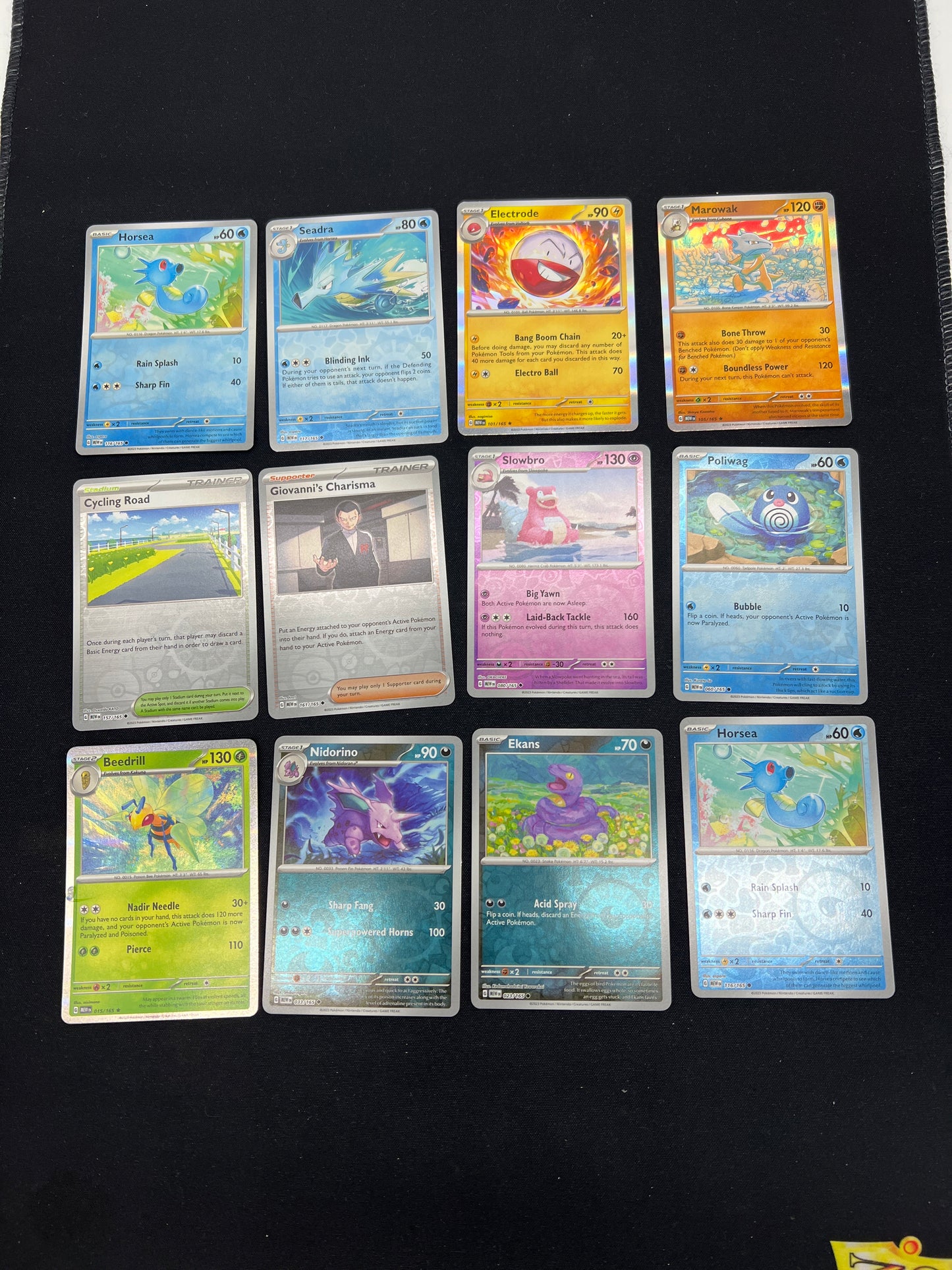 Auction Lot 227: Pokemon Cards Lot of 12 Assorted Reverse Holos Mega Evolutions Conditions Vary