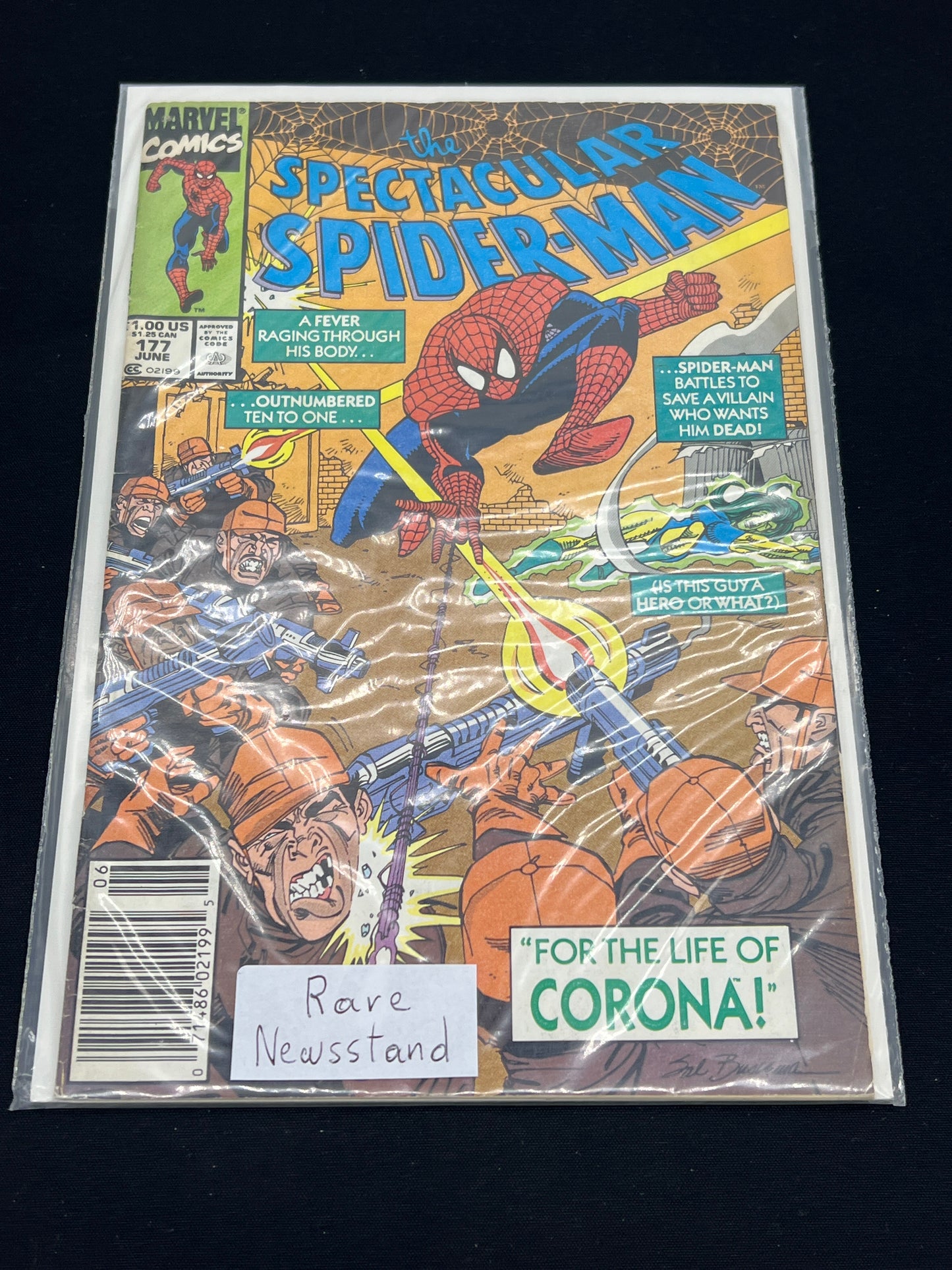 Auction Lot 263: Marvel Comics The Spectacular Spider-Man