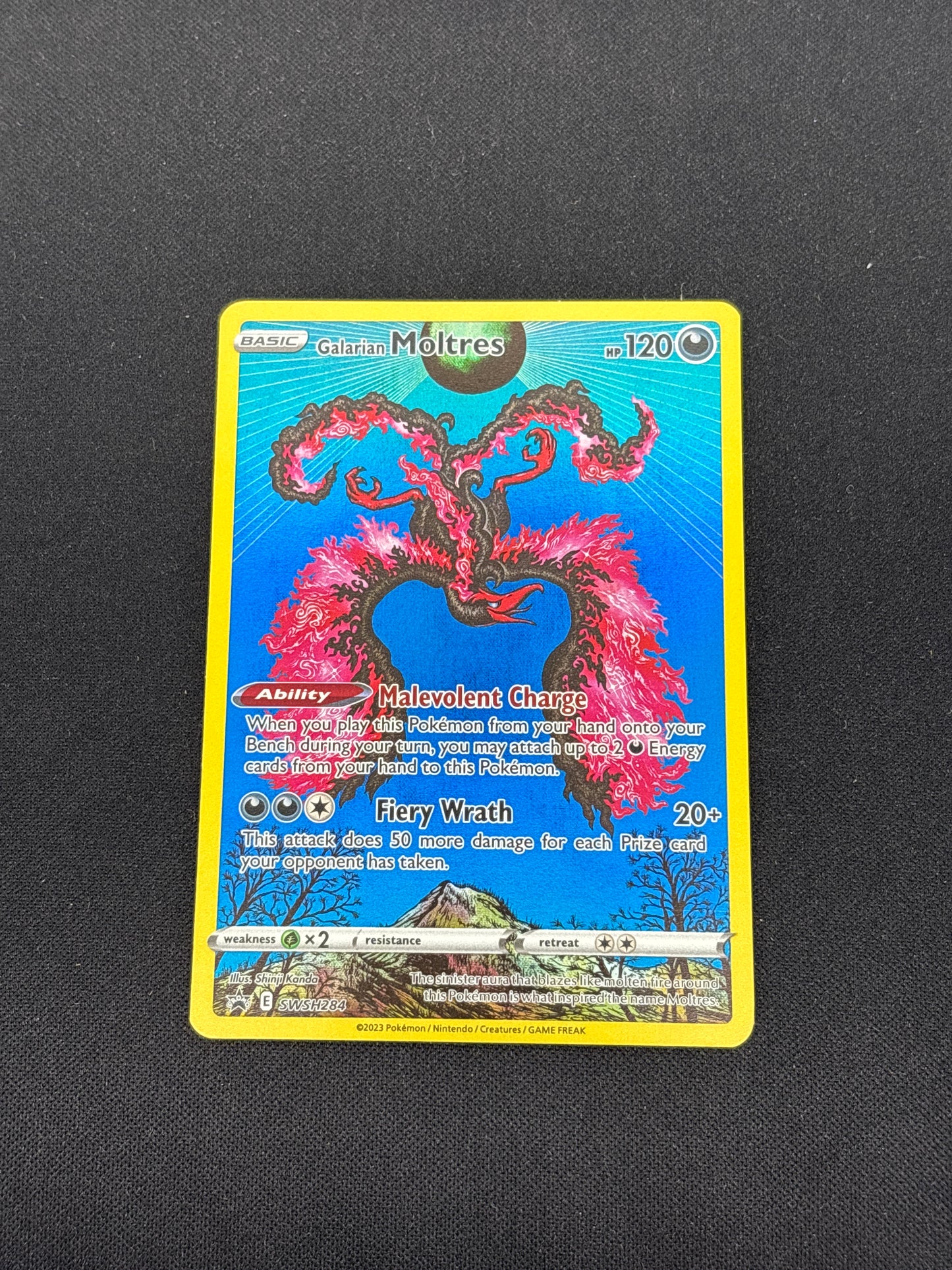 Auction Lot 157: Galarian Moltres SWSH 284 PokemonCrown Zenith Tin Promo Card Conditions Vary