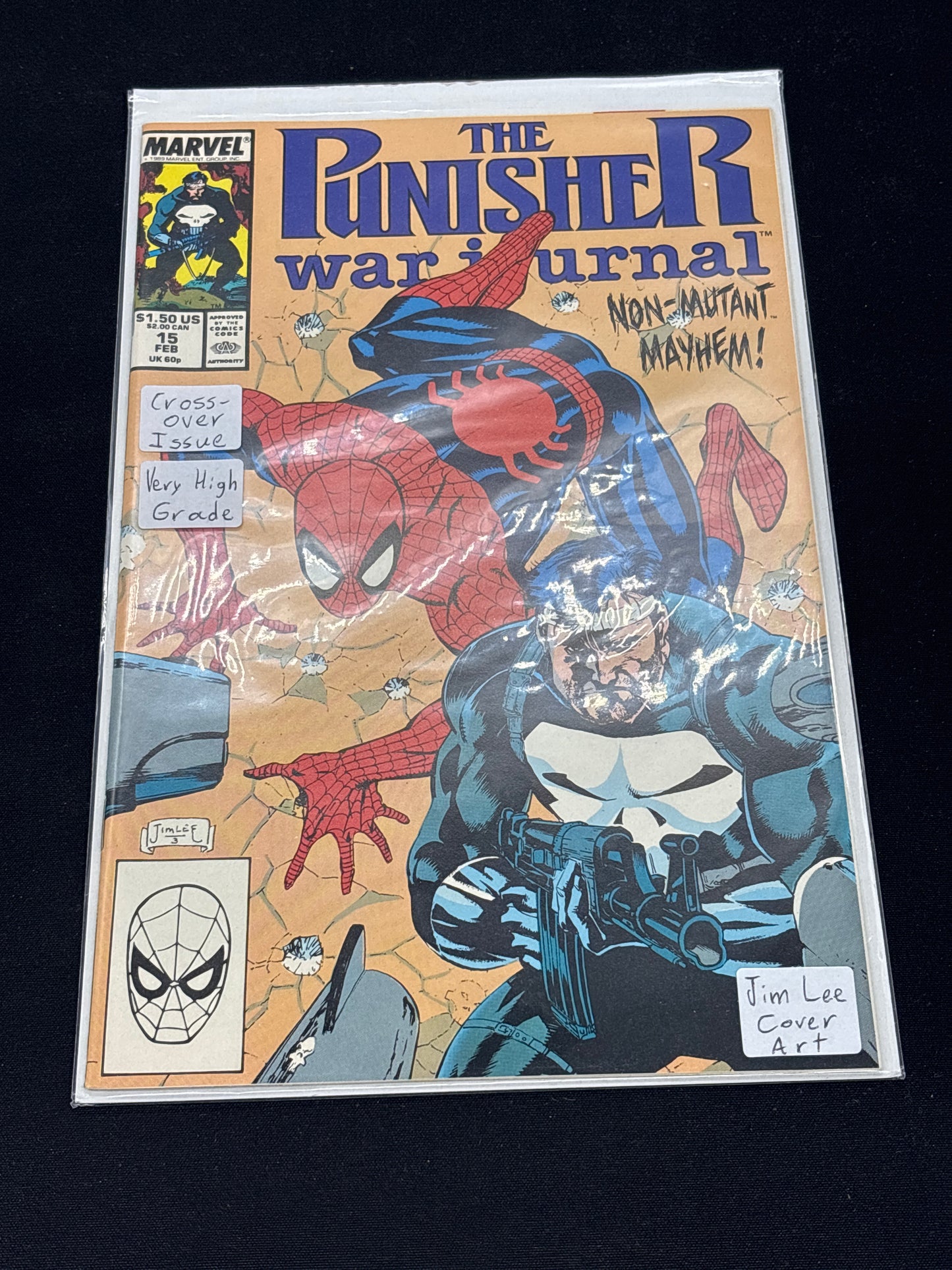 Auction Lot 196: Marvel Comics The Punisher War Journal Issue 15 Comic Book