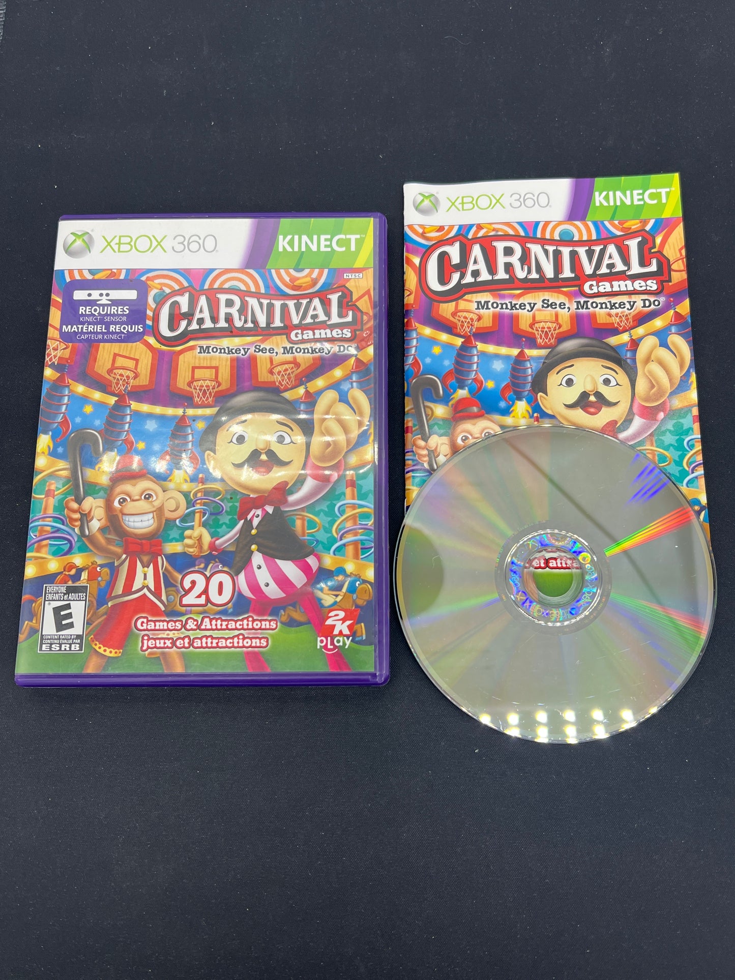 Auction Lot 124: XBOX 360 Video Game Carnival CIB