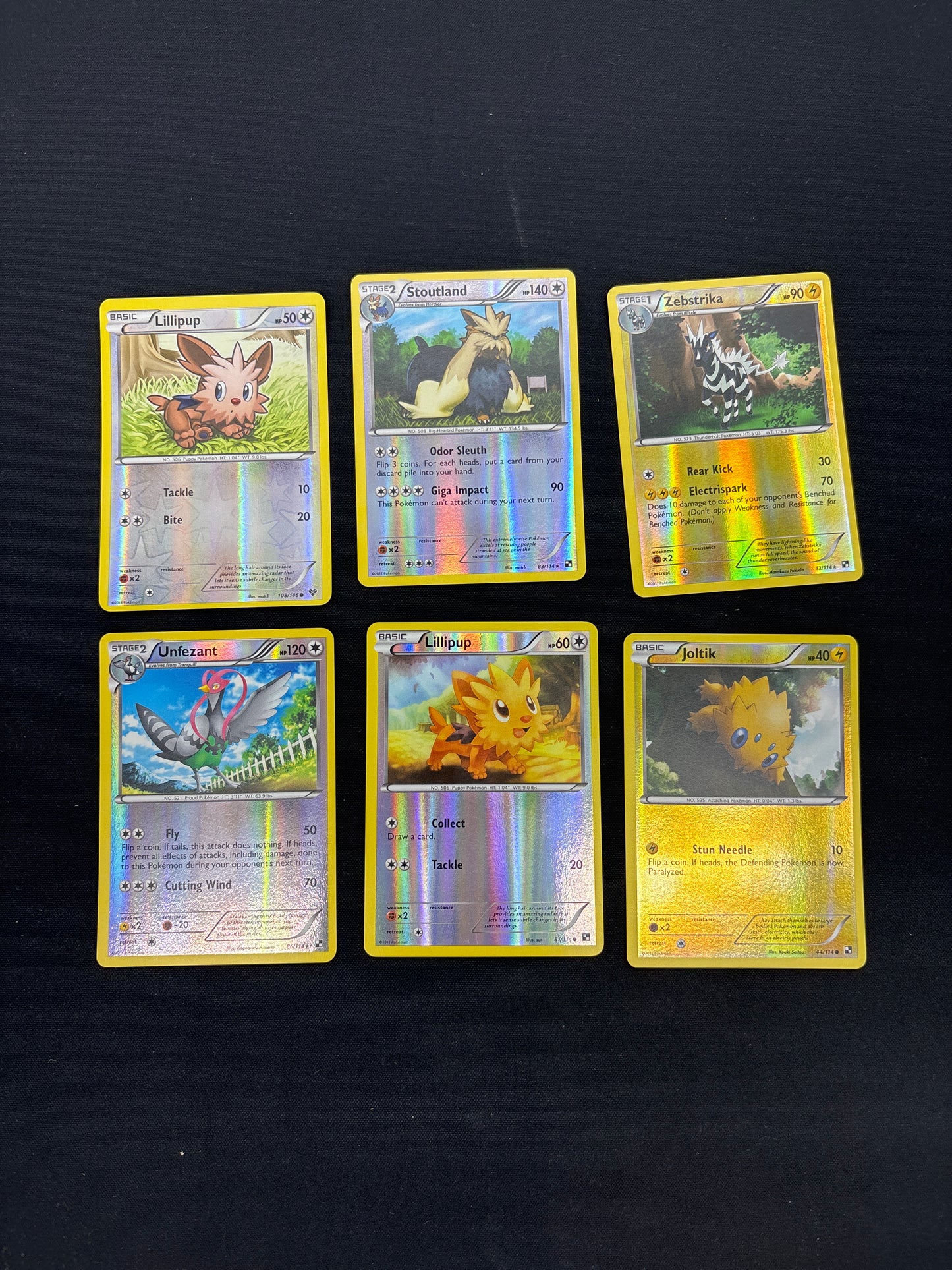 Auction Lot 224: Pokemon Mid Era Reverse Holo Cards Lot 7 Conditions Vary