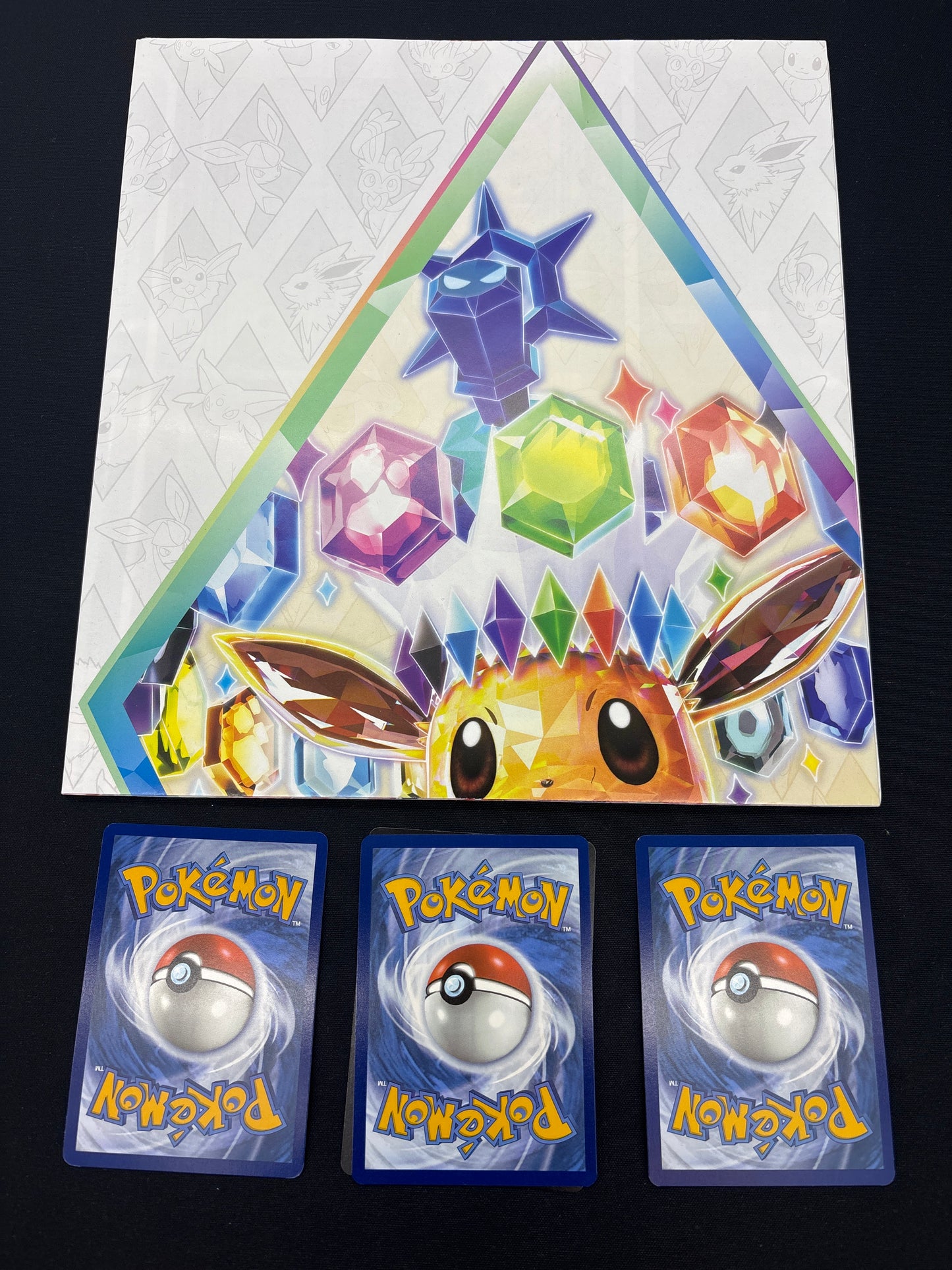 Auction Lot 220: Pokemon Cards Prismatic Evolutions Poster Collection Lot 1 Conditions Vary