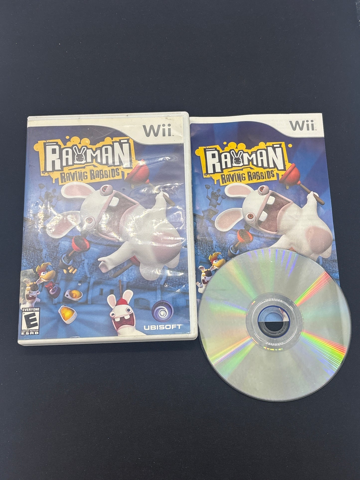 Auction Lot 120: Rayman Raving Rabbids Video Game Nintendo Wii CIB