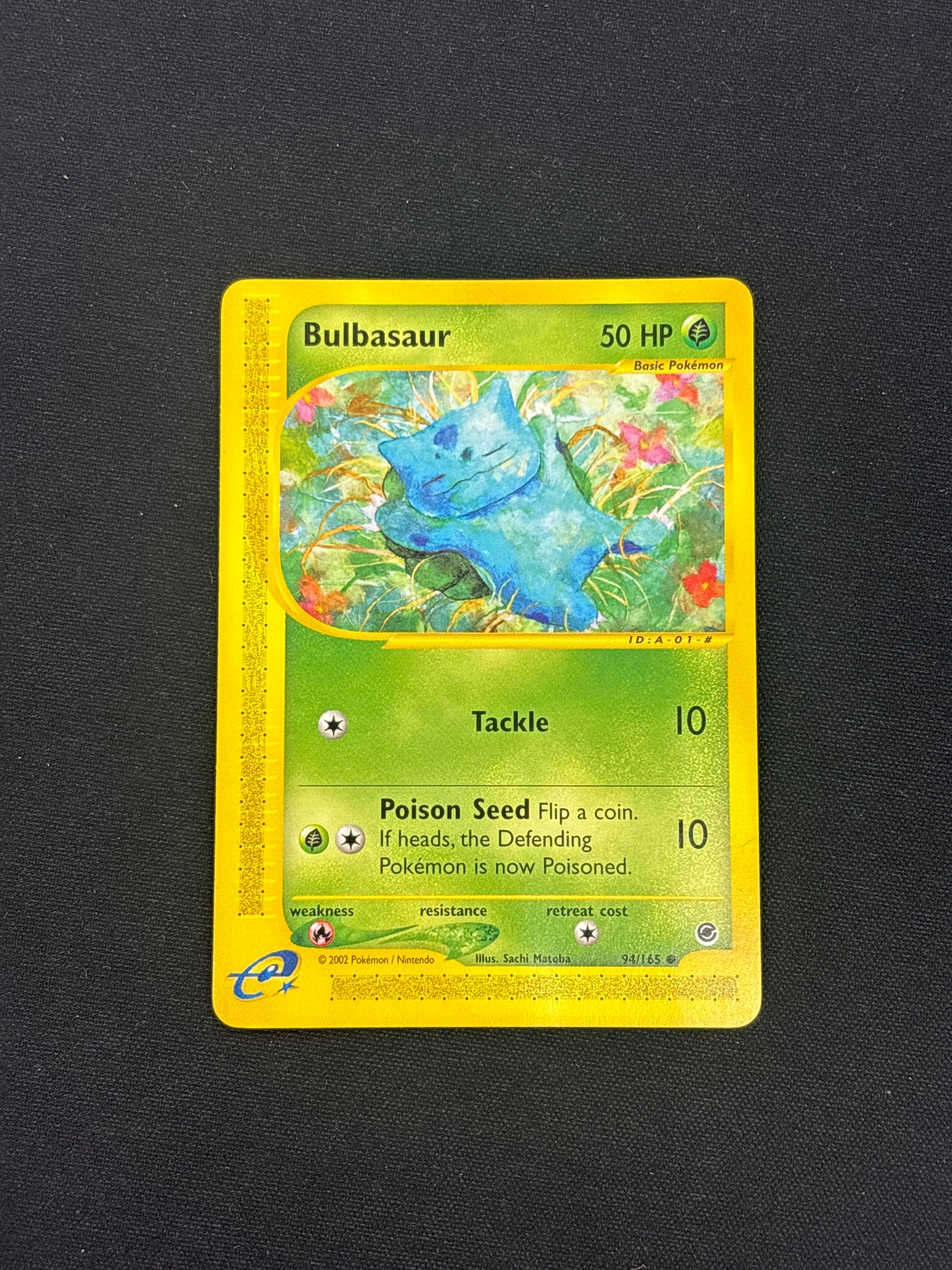 Auction Lot 25: Pokemon Card Bulbasaur Expedition E-Reader Conditions Vary