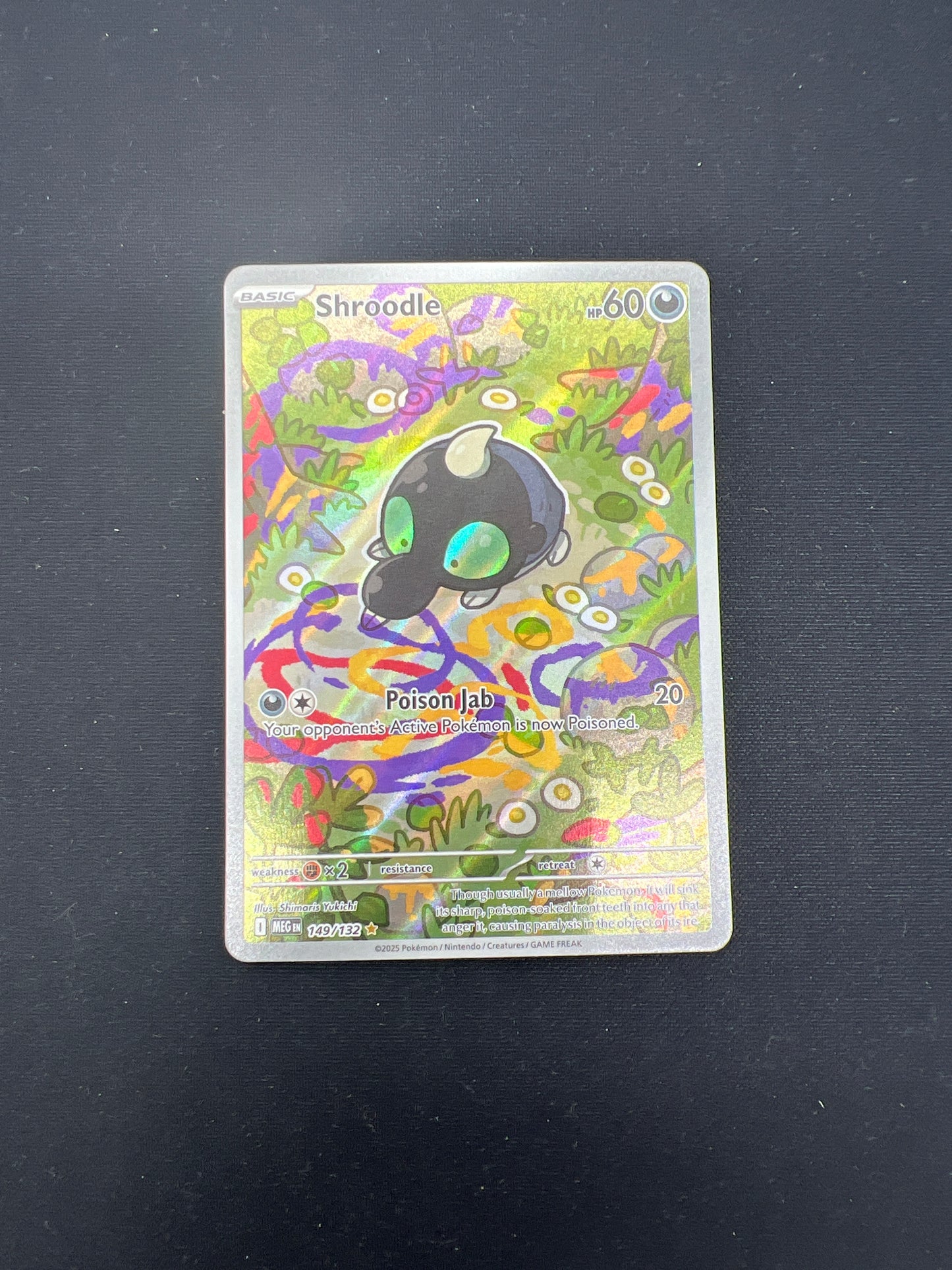 Auction Lot 61: Pokemon Cards Shroodle Illustration Rare Conditions Vary