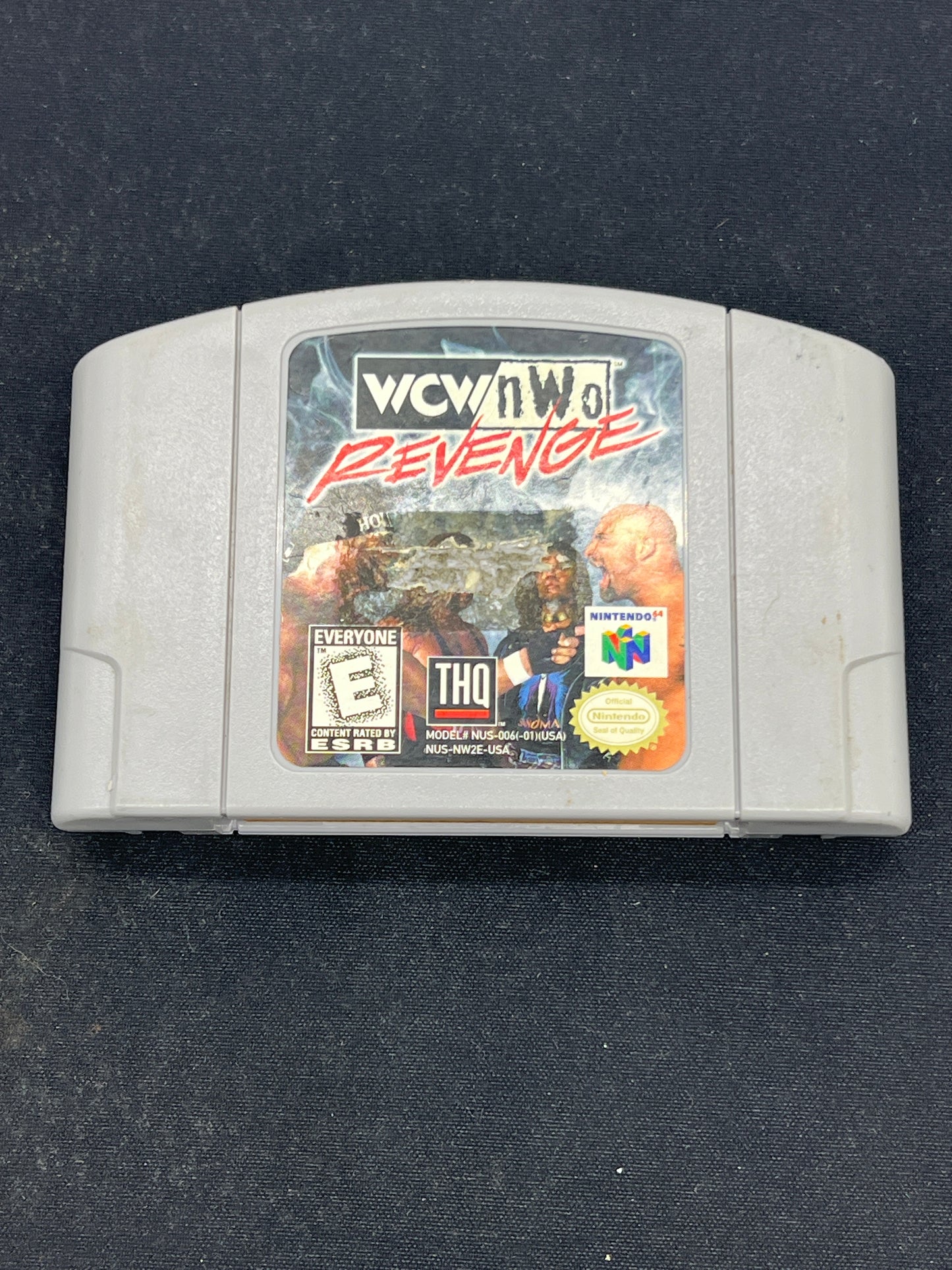 Auction Lot 68: Nintendo N64 Video Game WCW NWO Revenge Loose
