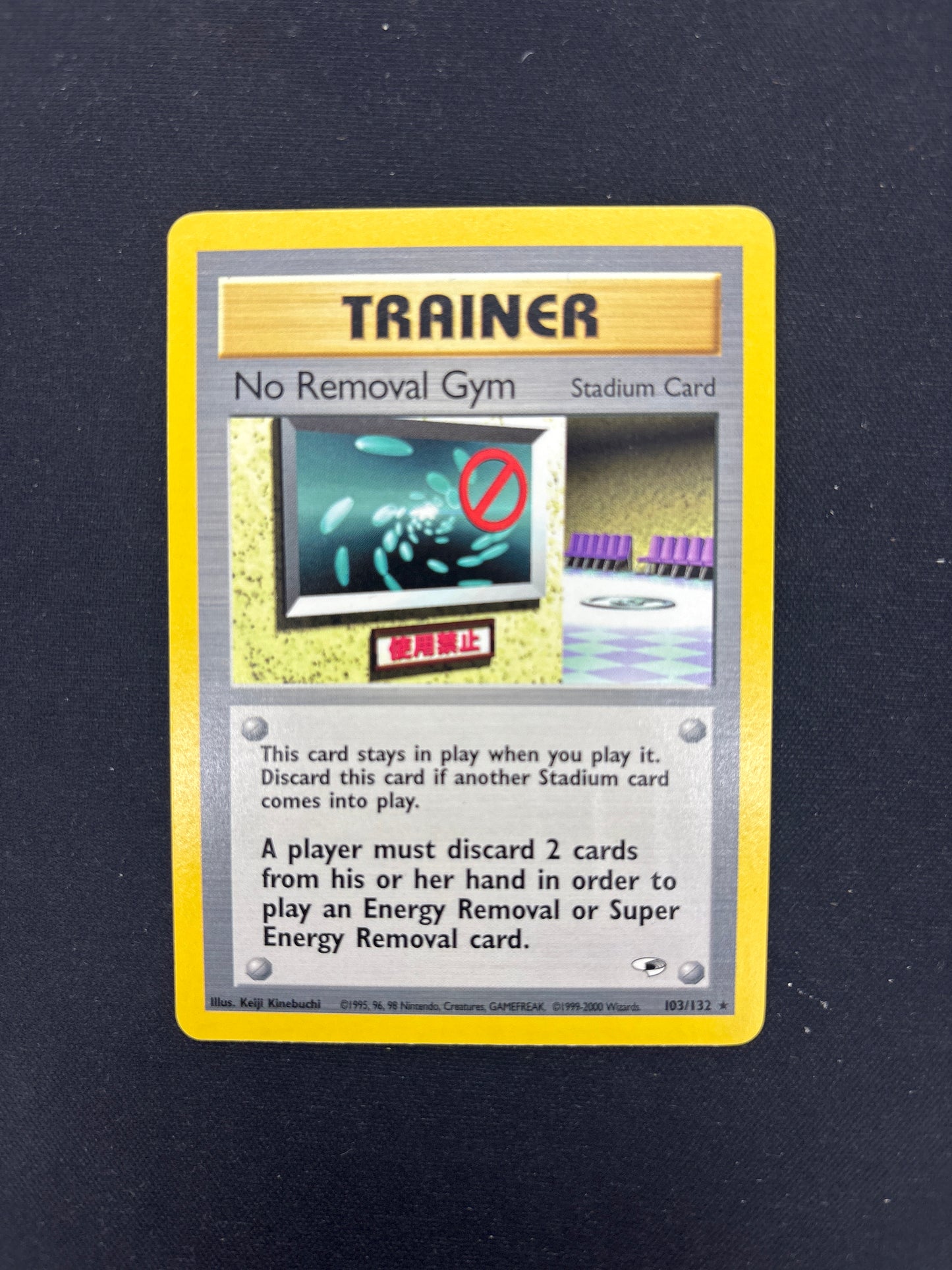 Auction Lot 182: Pokemon Card No Removal Gym Gym Heroes Conditions Vary