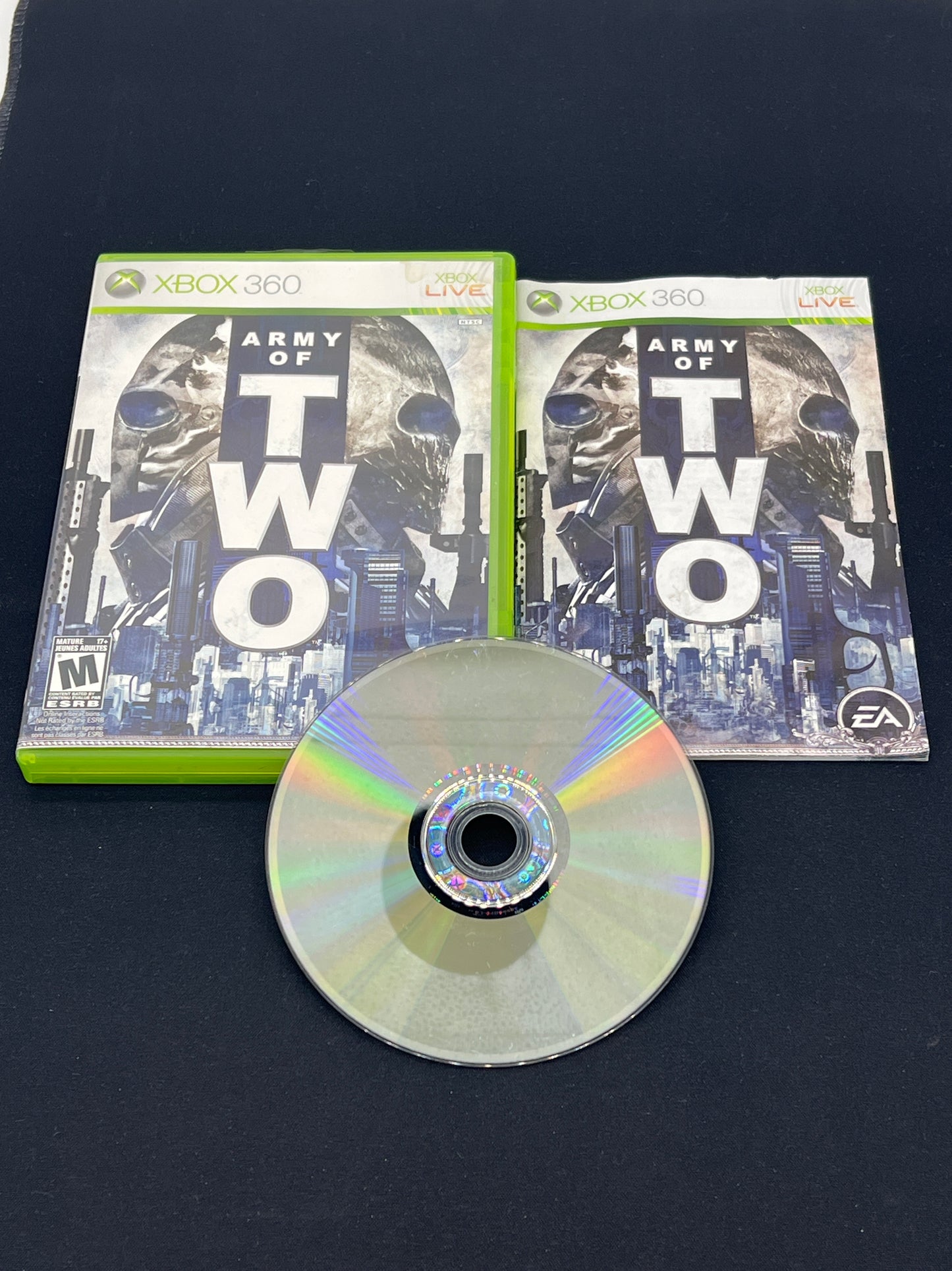 Auction Lot 137: XBOX 360 Video Game Army of Two CIB
