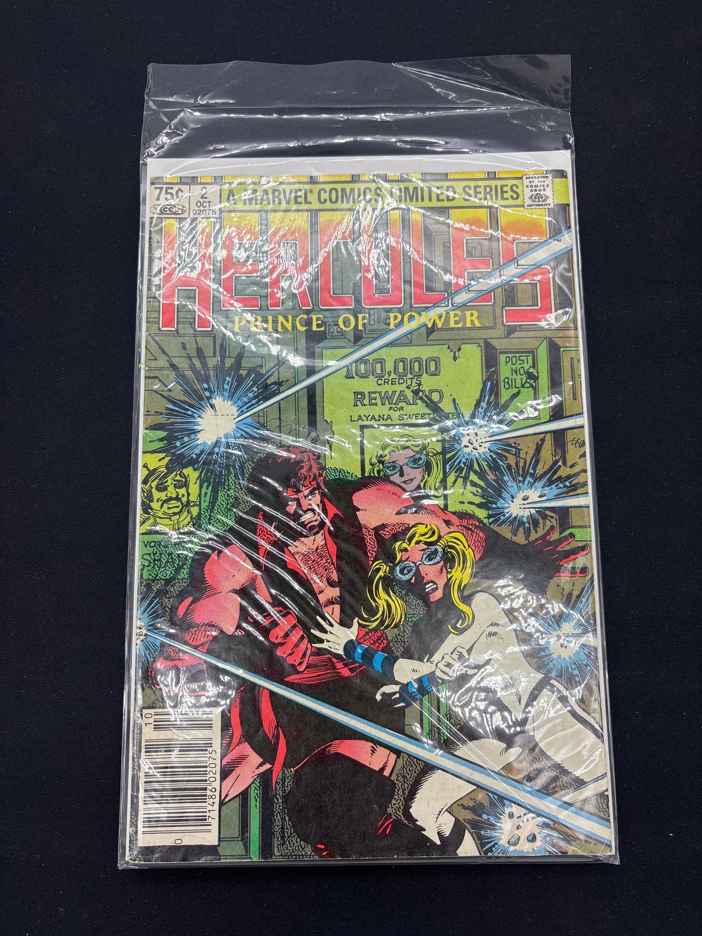 Auction Lot 121: Marvel Comics Hercules Prince of Power Issue 2 Comic Book