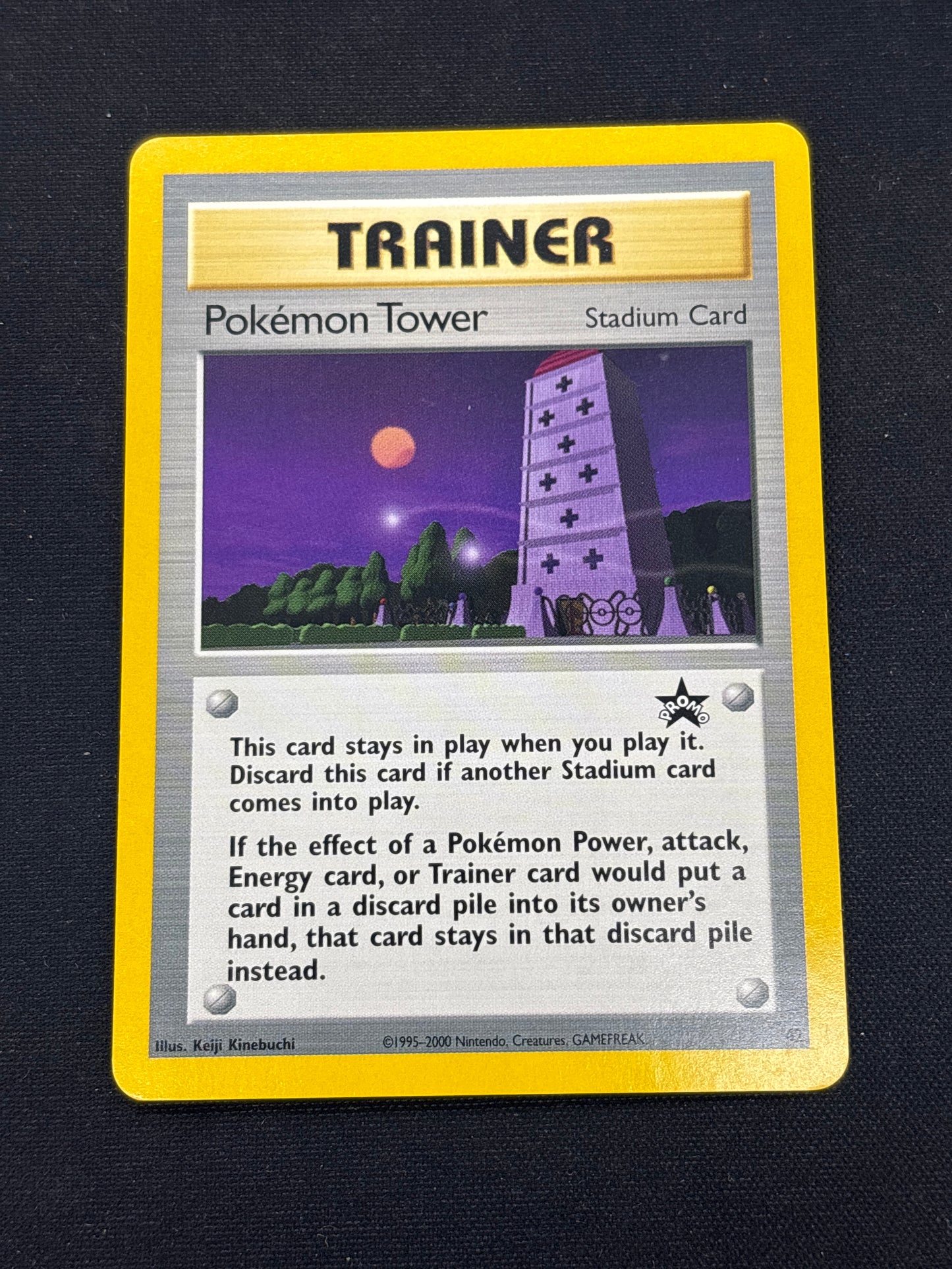 Auction Lot 196: Pokemon Card Pokemon Tower WOTC Black Star Promo Conditions Vary