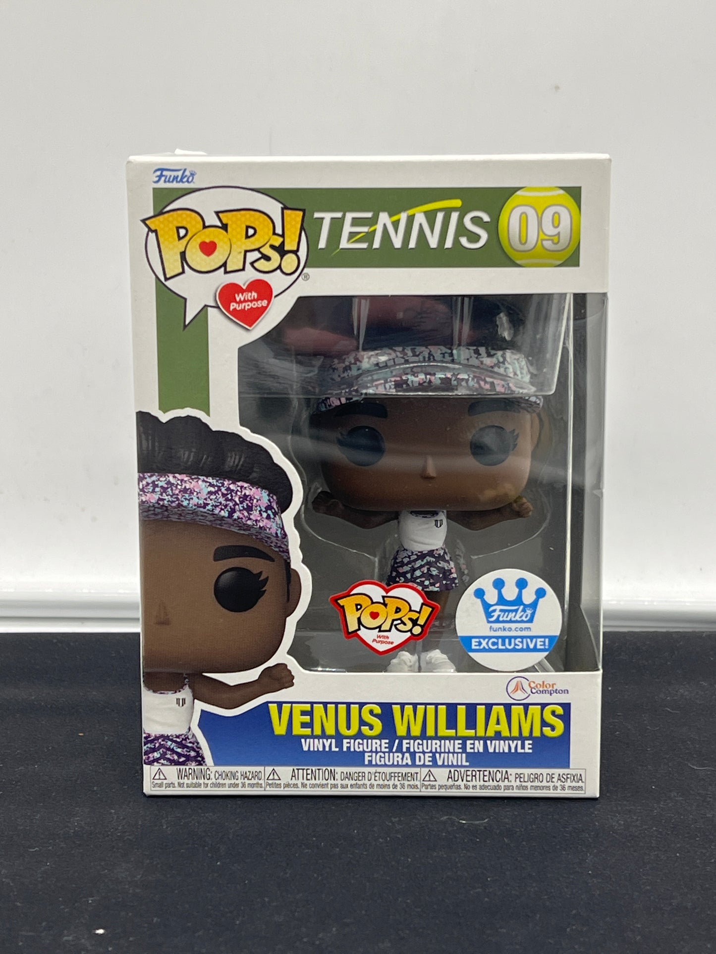 Auction Lot 2: POP Funko Tennis Exclusive Venus Williams 09 Figure