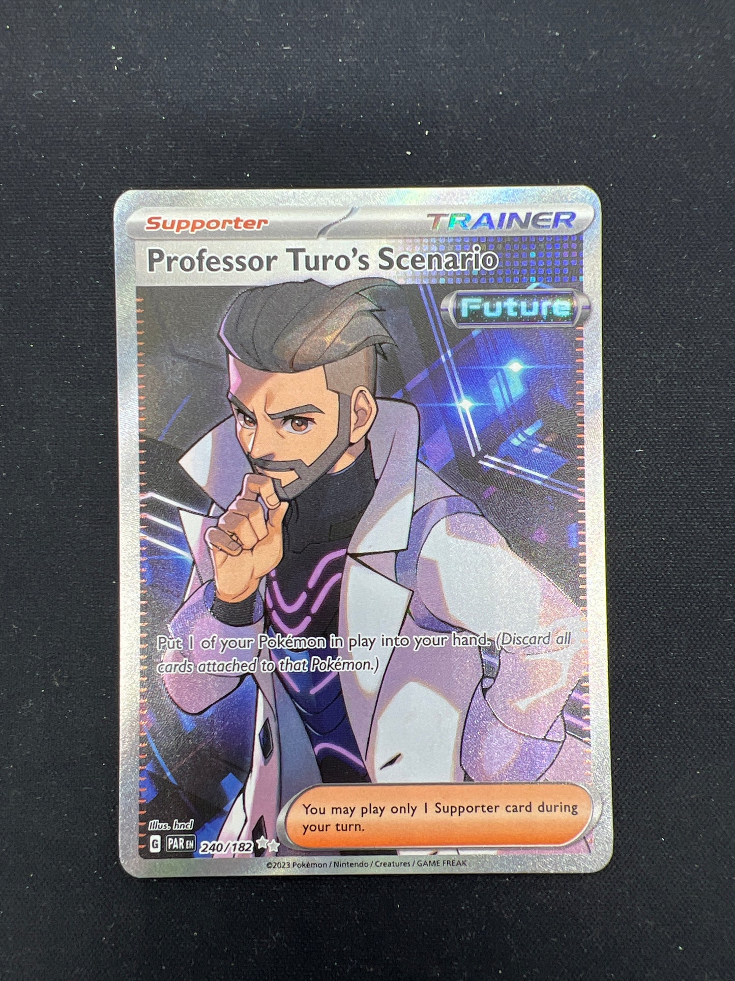 Auction Lot 298: Pokemon Cards Professor Turo's Scenario Full Art Ultra Rare Condition Vary