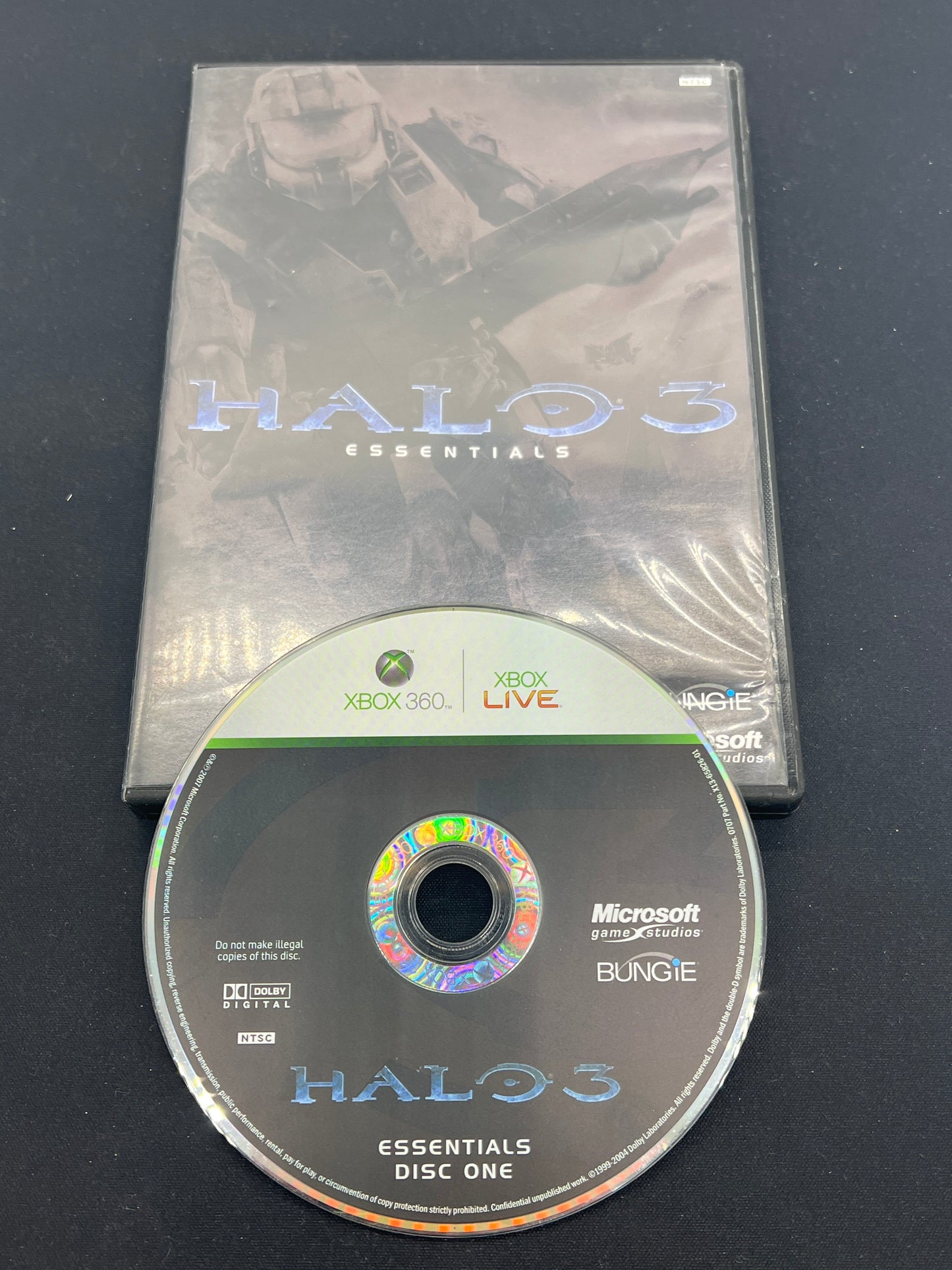 Auction Lot 224: XBOX 360 Video Game Halo 3 Essentials Disc one Only