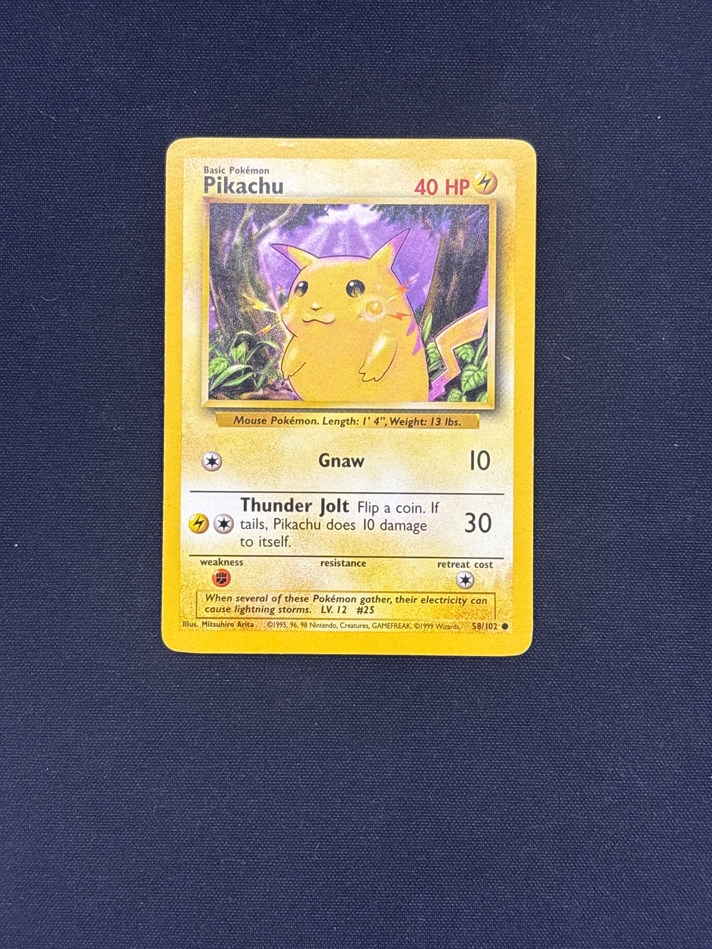 Auction Lot 242: Pokemon Pikachu Base Set Card Conditions Vary